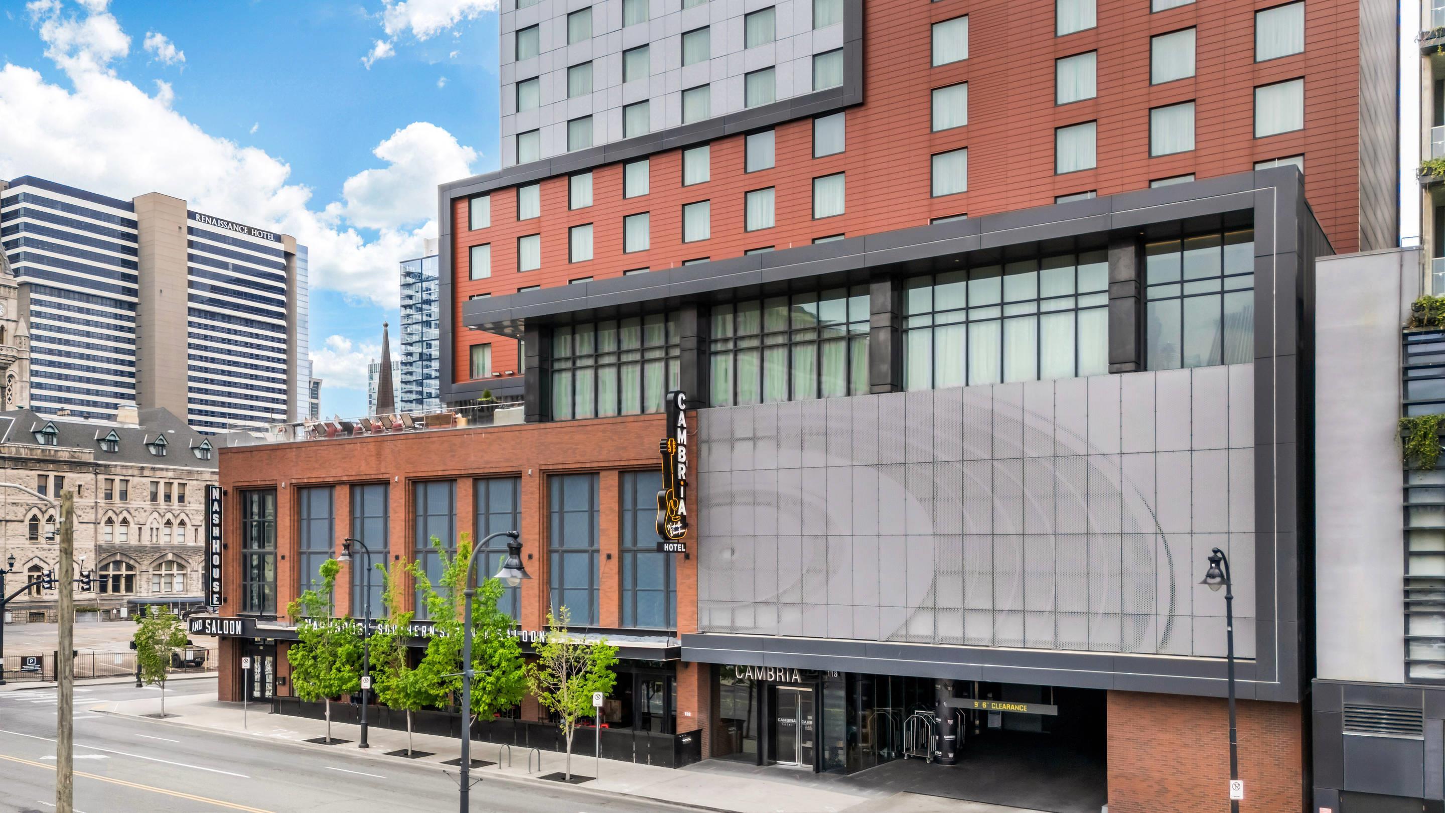 Hotel exterior | Cambria Hotel Nashville Downtown