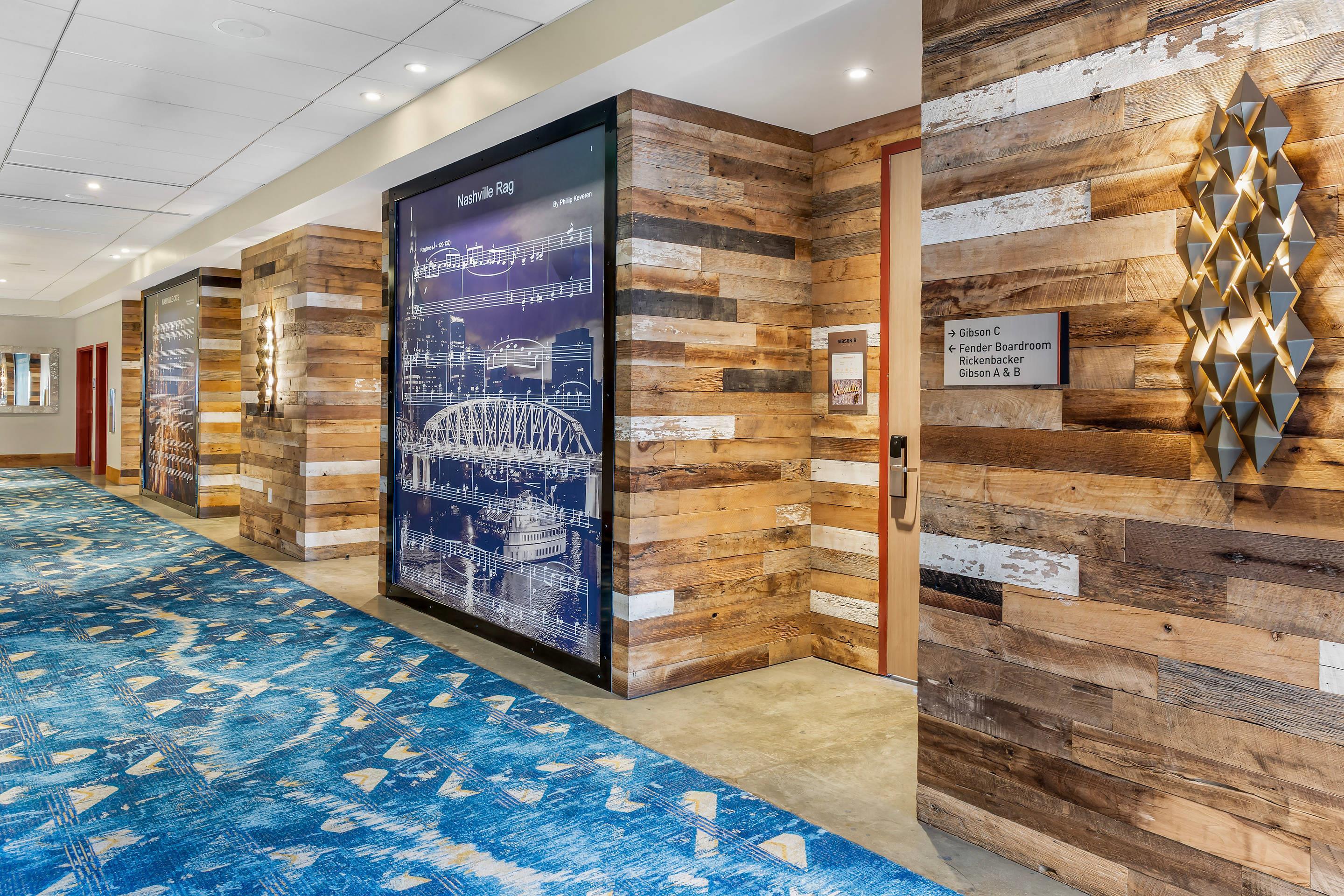 Interior corridors | Cambria Hotel Nashville Downtown