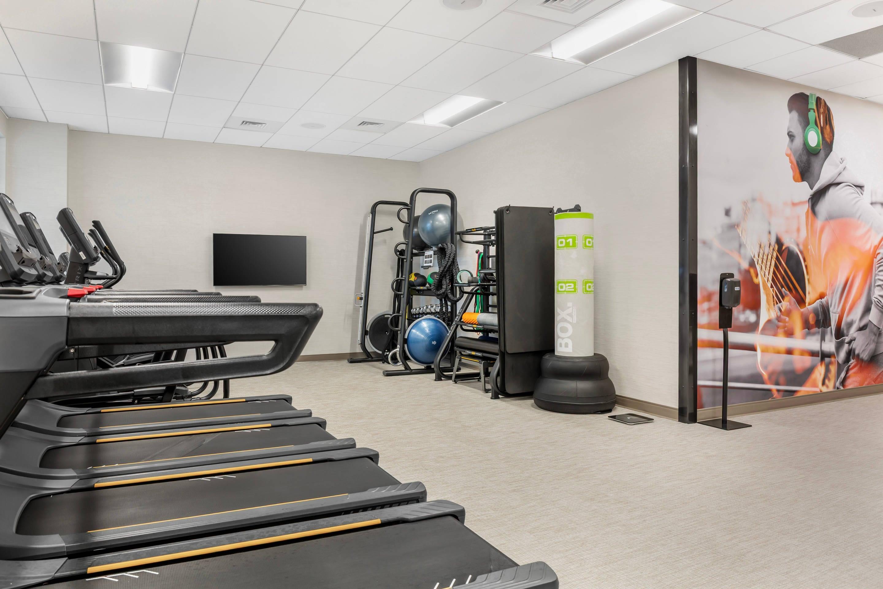 Fitness center | Cambria Hotel Nashville Downtown