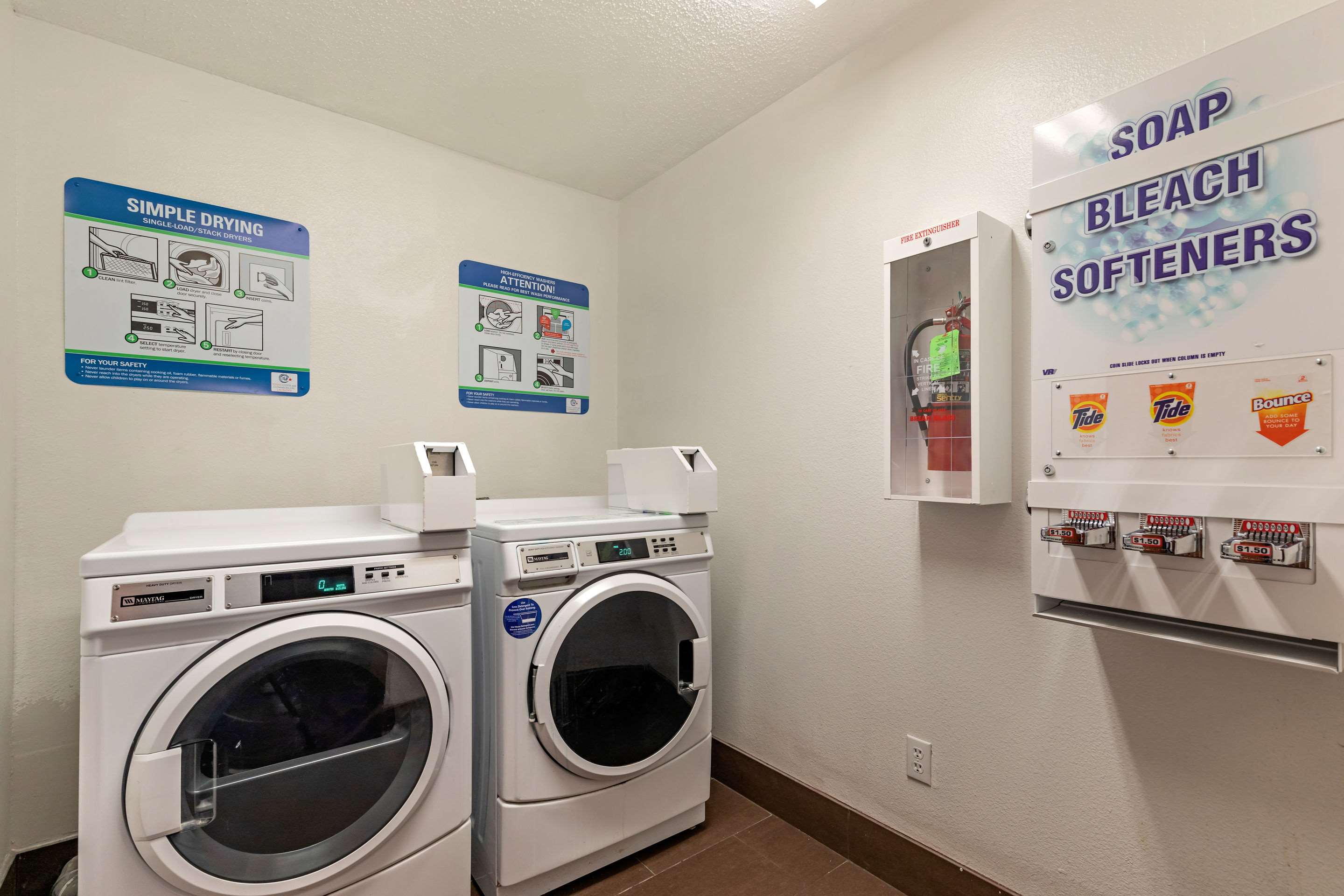 Guest laundry facilities