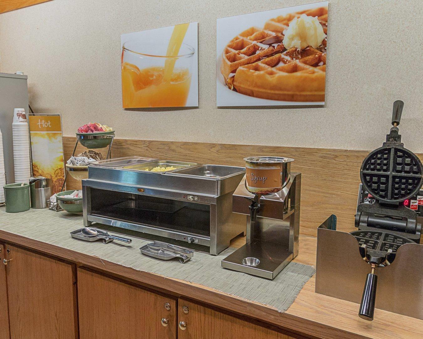 Assorted breakfast items | Quality Inn Ennis