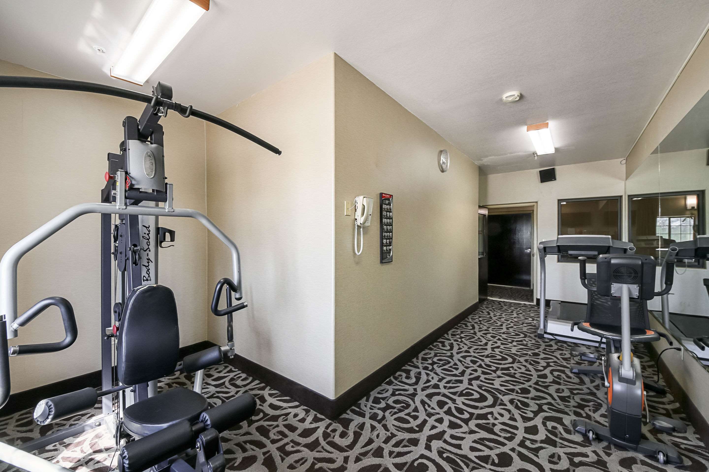 Exercise room with cardio equipment | Quality Inn Kingsville Hwy 77