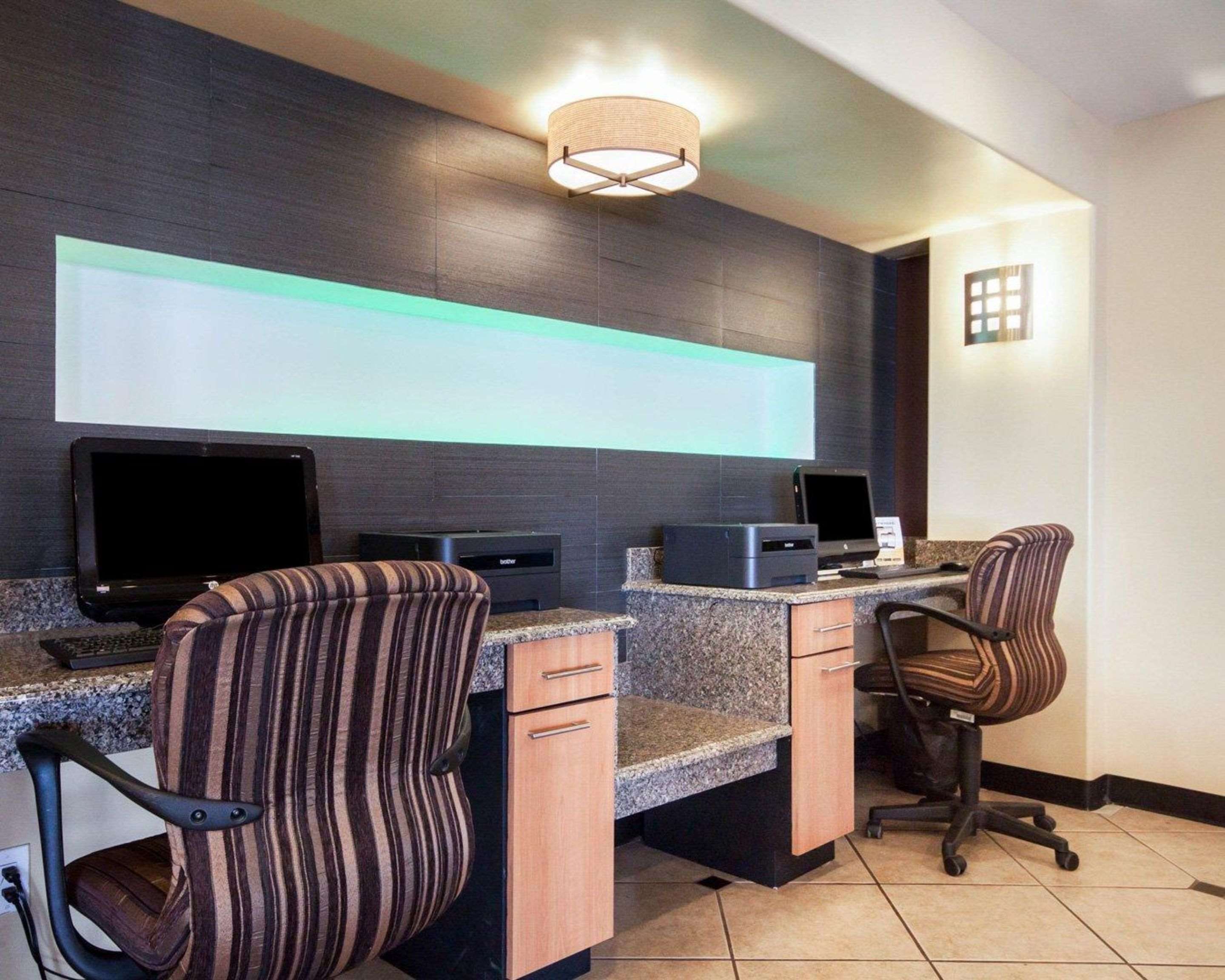 Business center with high-speed Internet access
