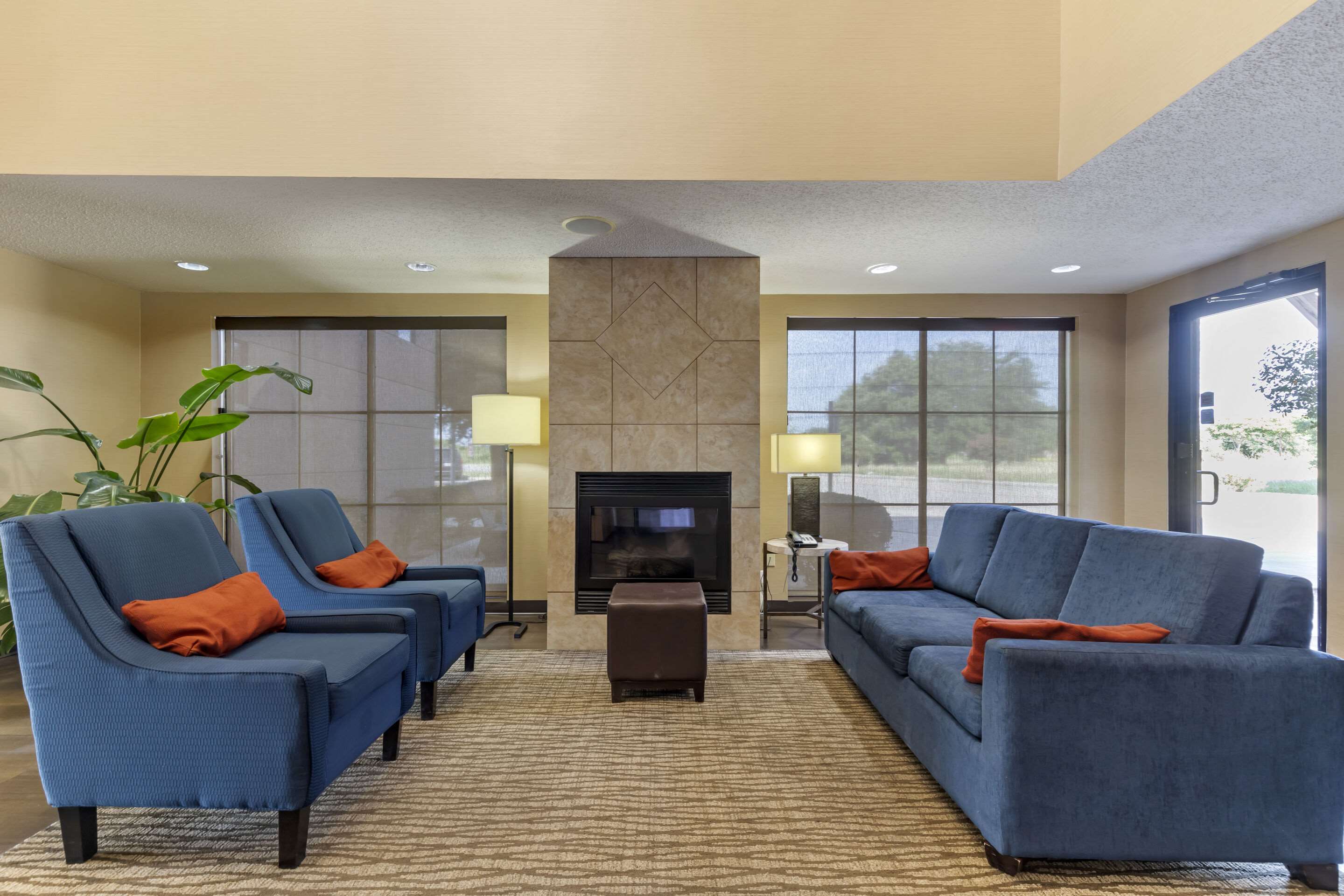 Hotel lobby