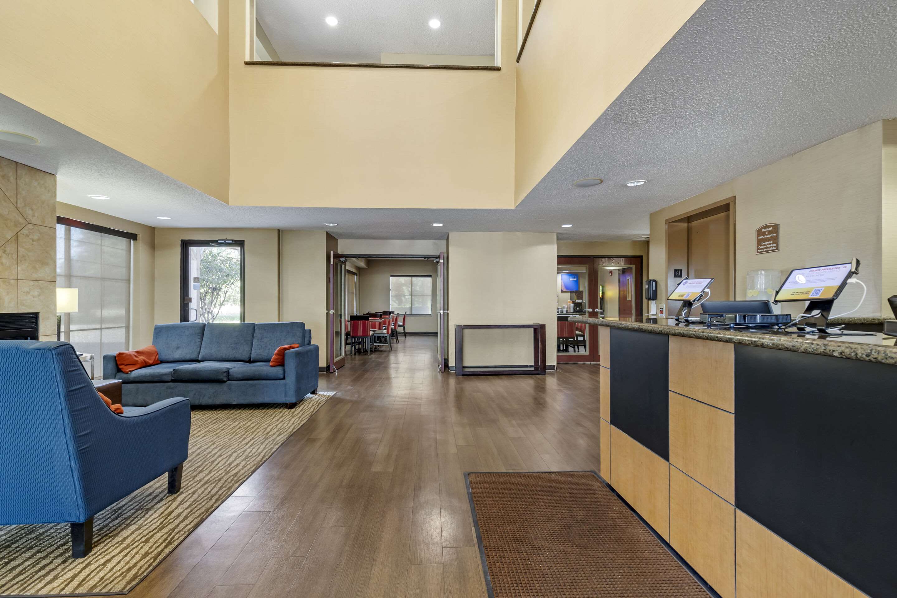 Hotel lobby