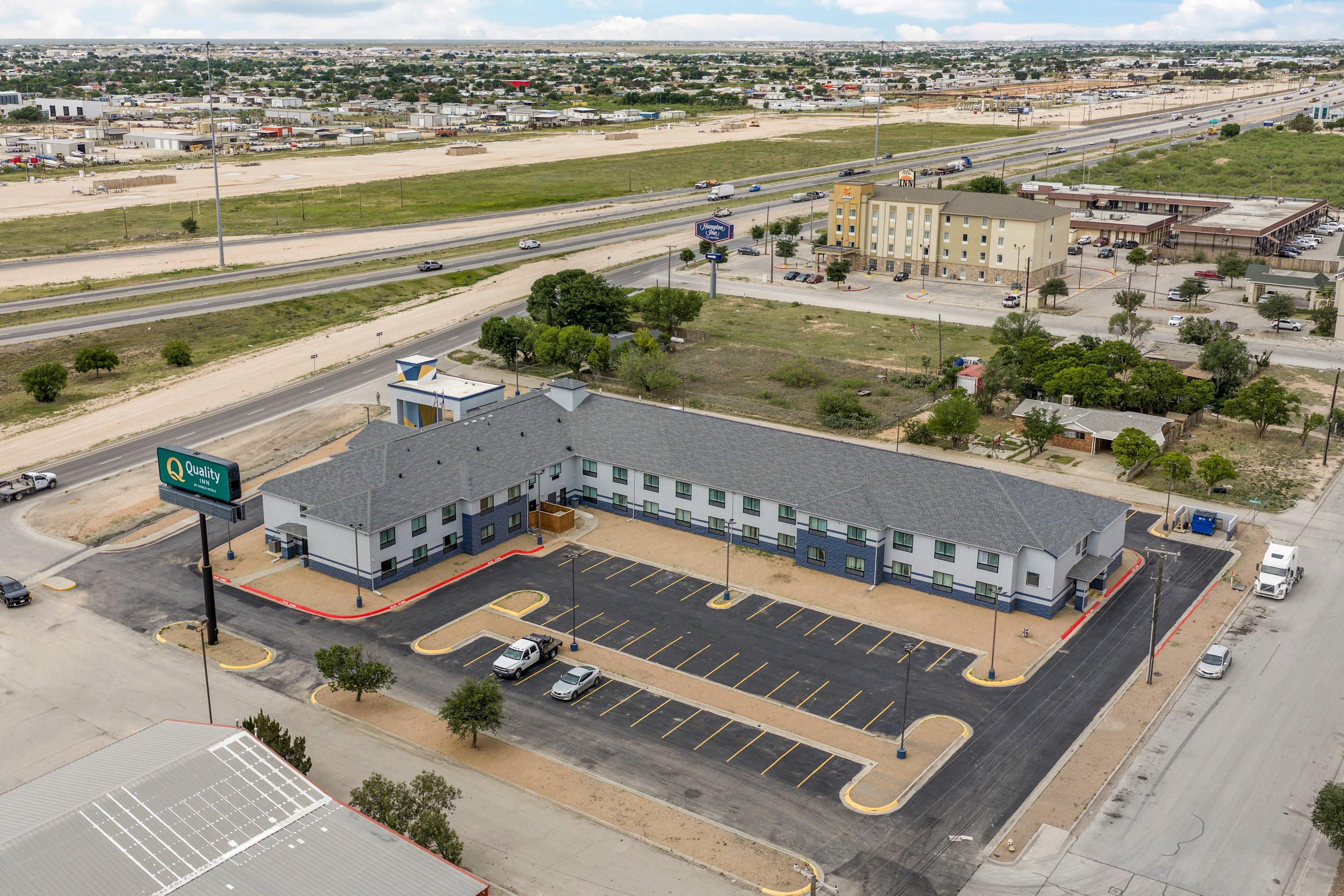 Aerial View | Quality Inn Midland
