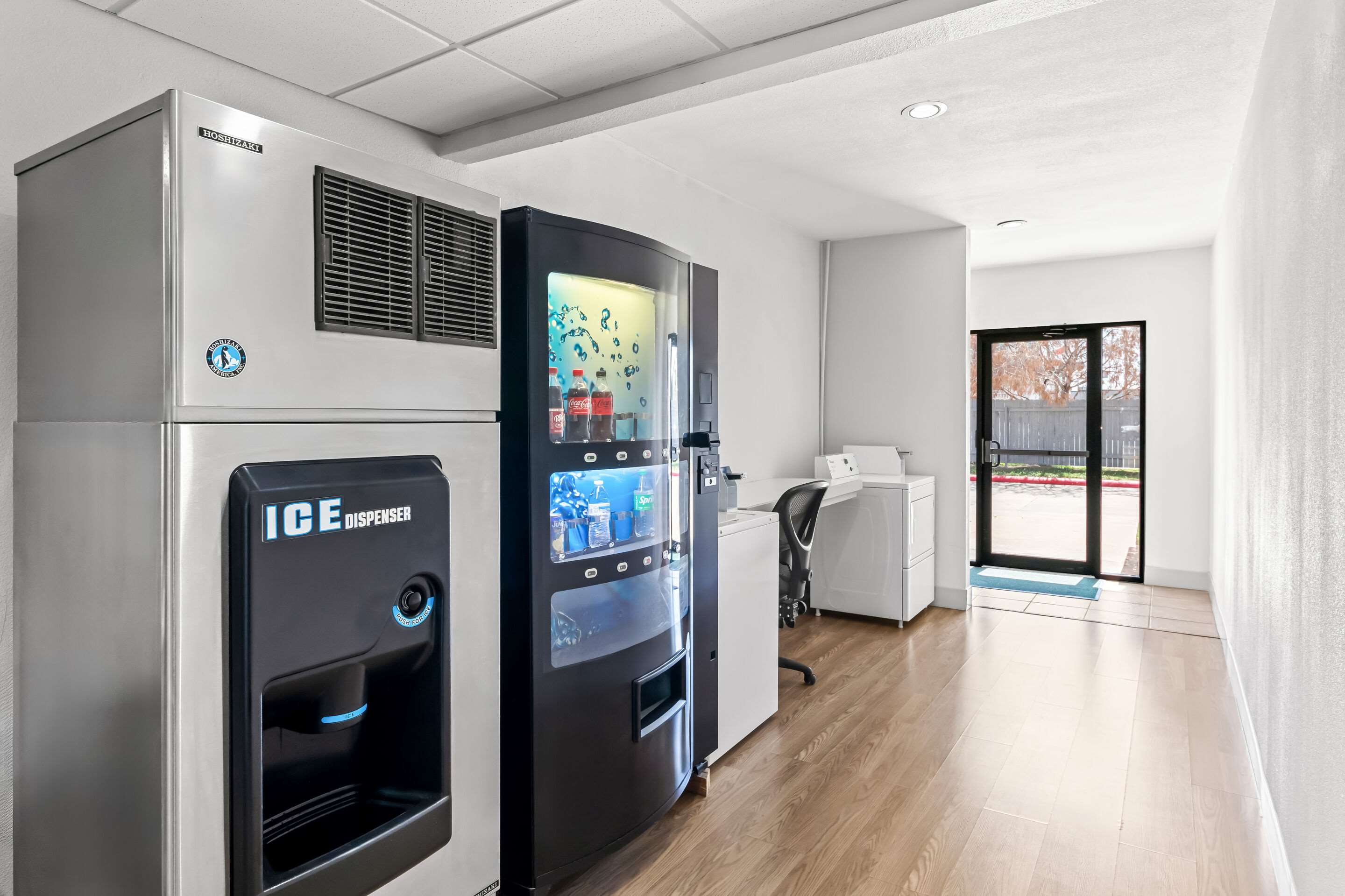 Hotel vending area