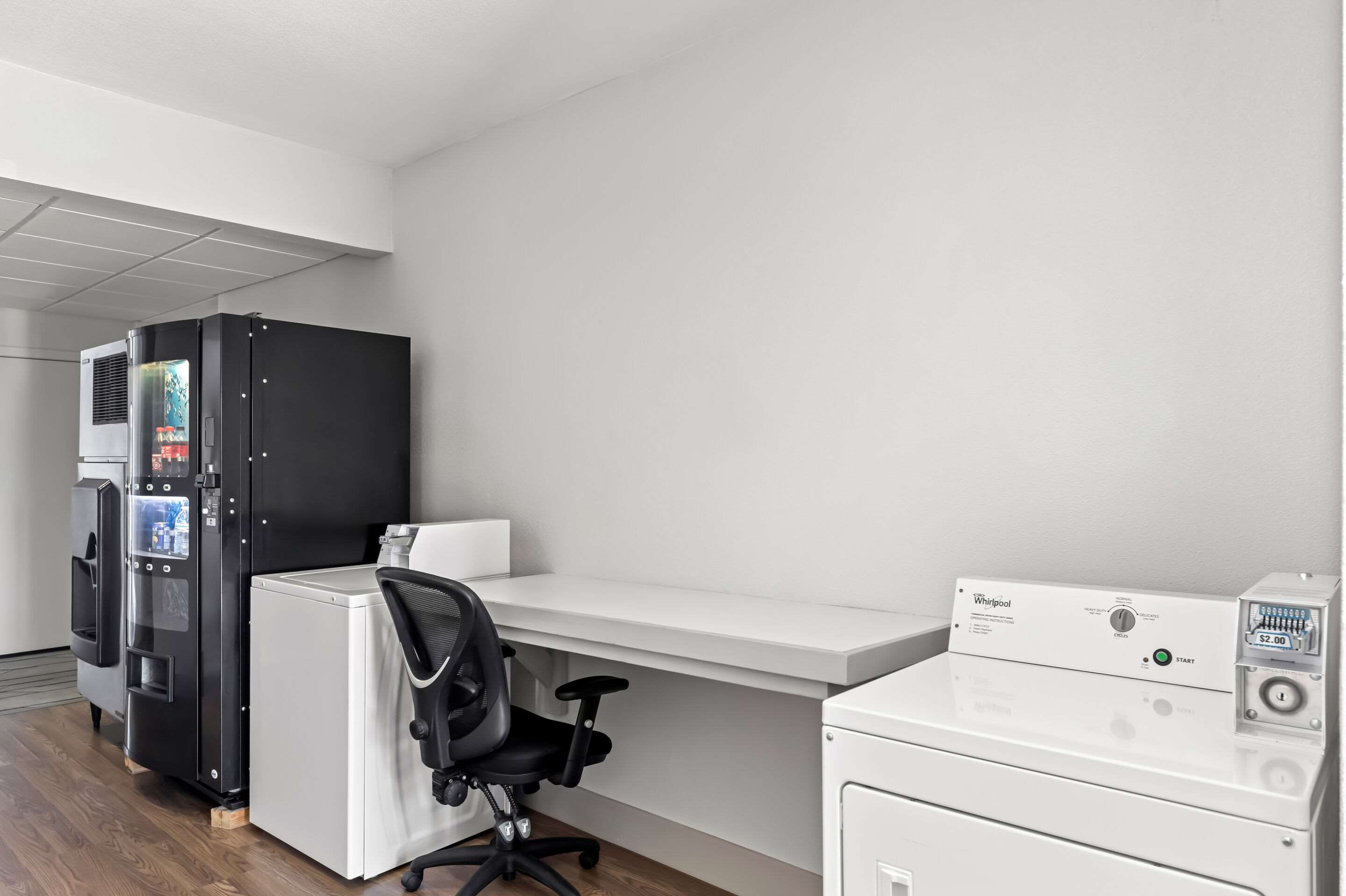 Guest laundry facilities