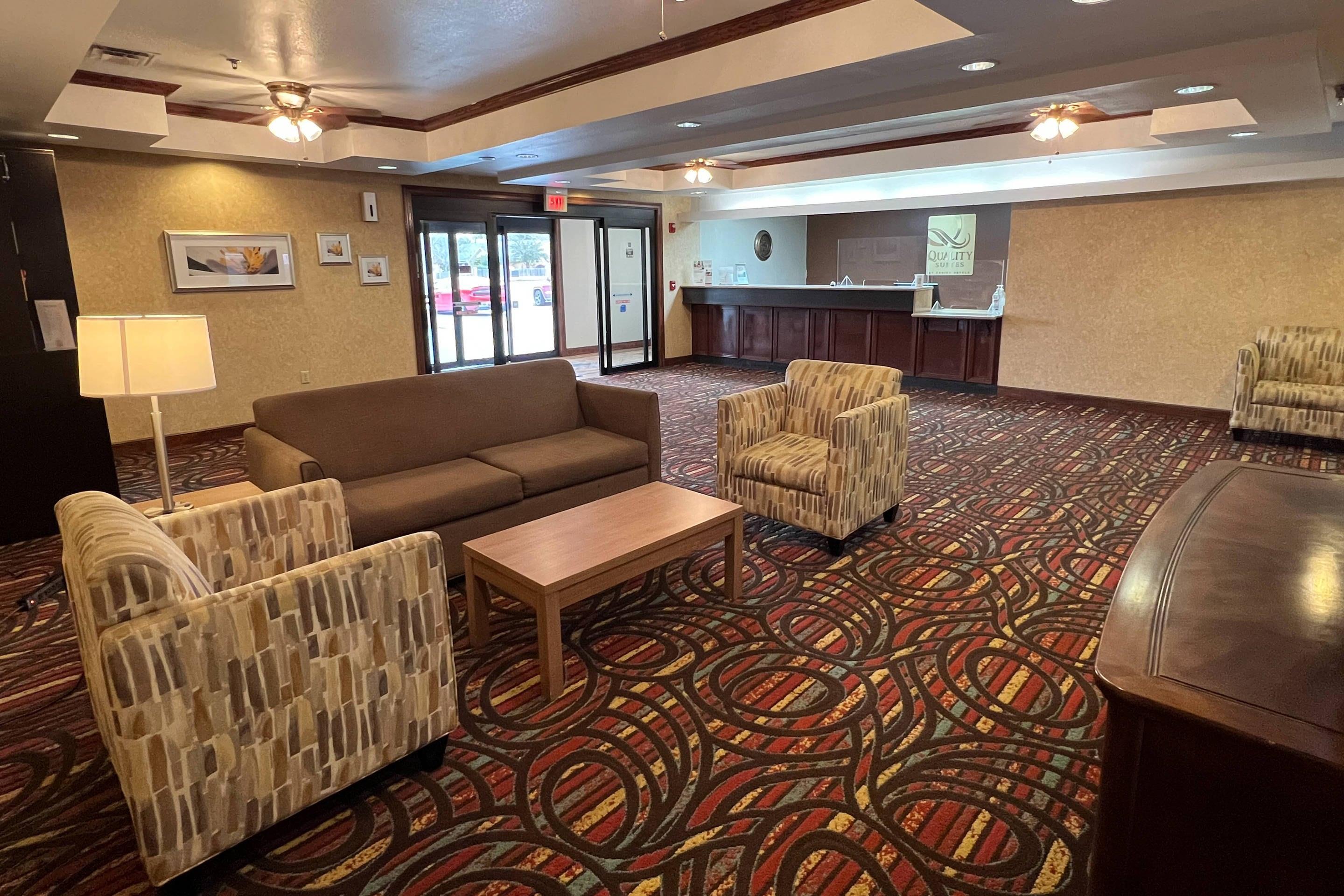Lobby with sitting area