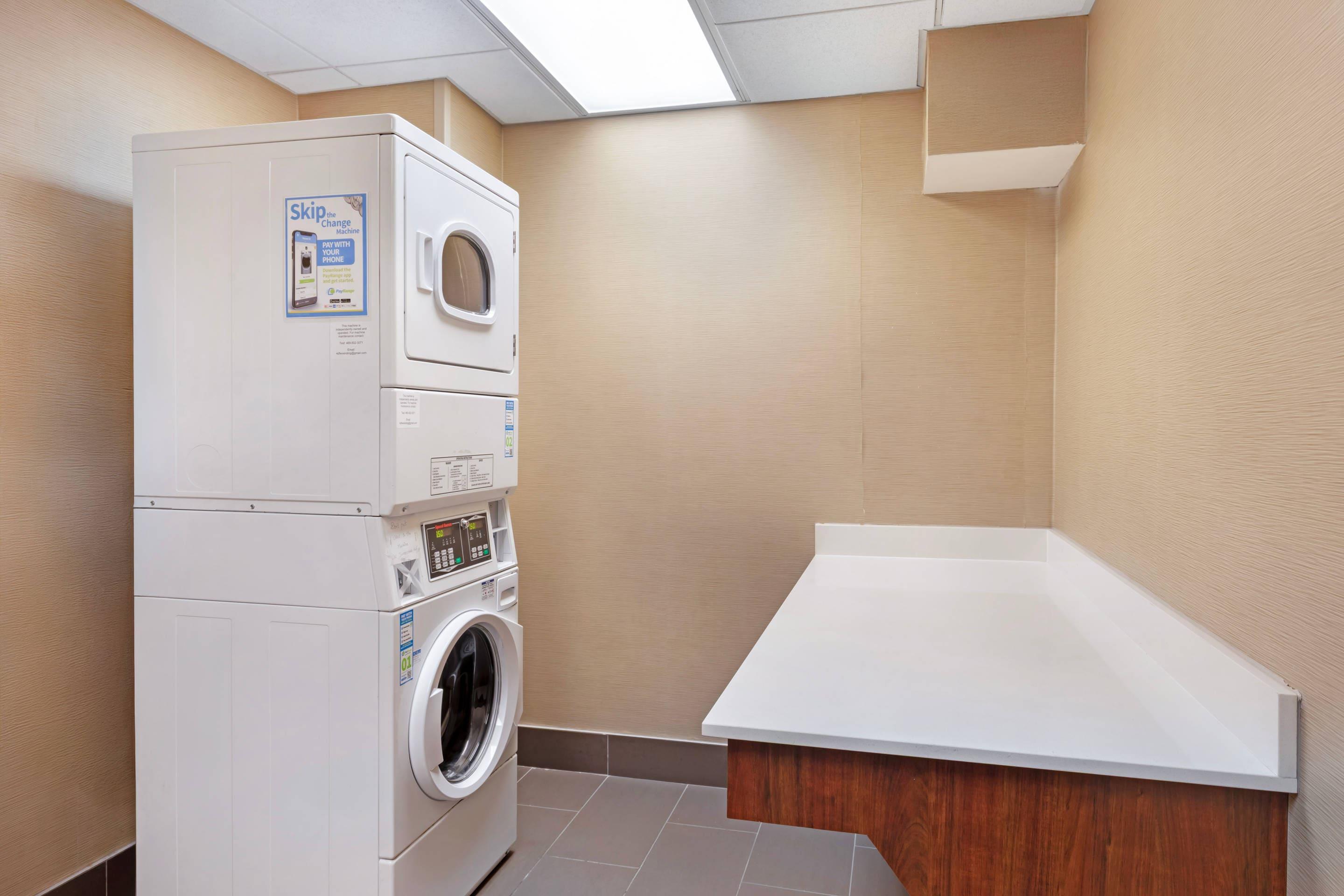 Guest laundry facilities