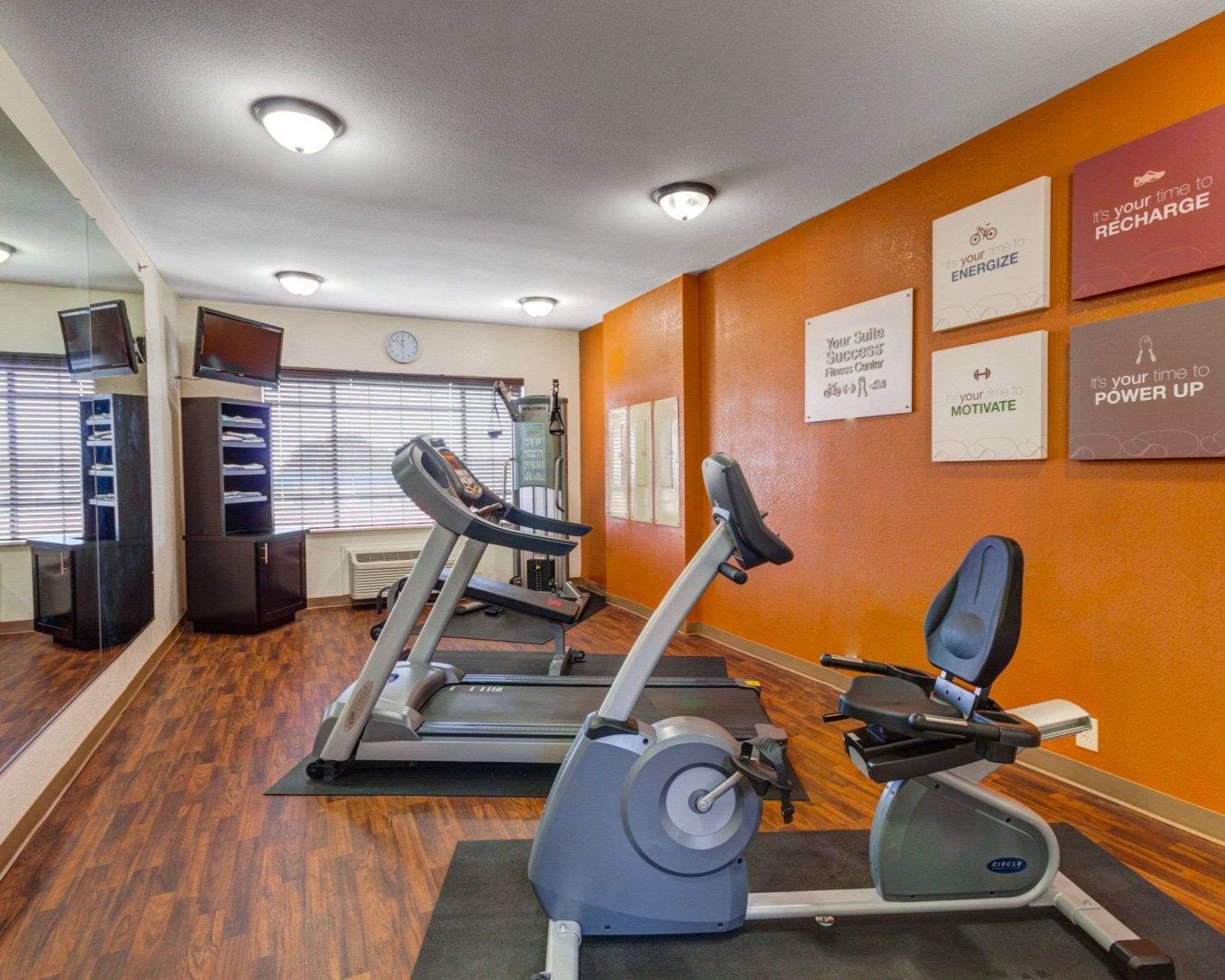 Fitness center with cardio equipment