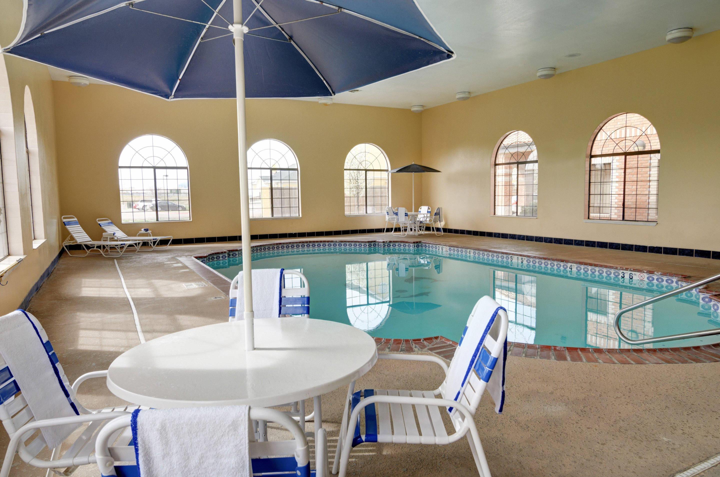 Indoor heated pool | Comfort Inn And Suites Amarillo