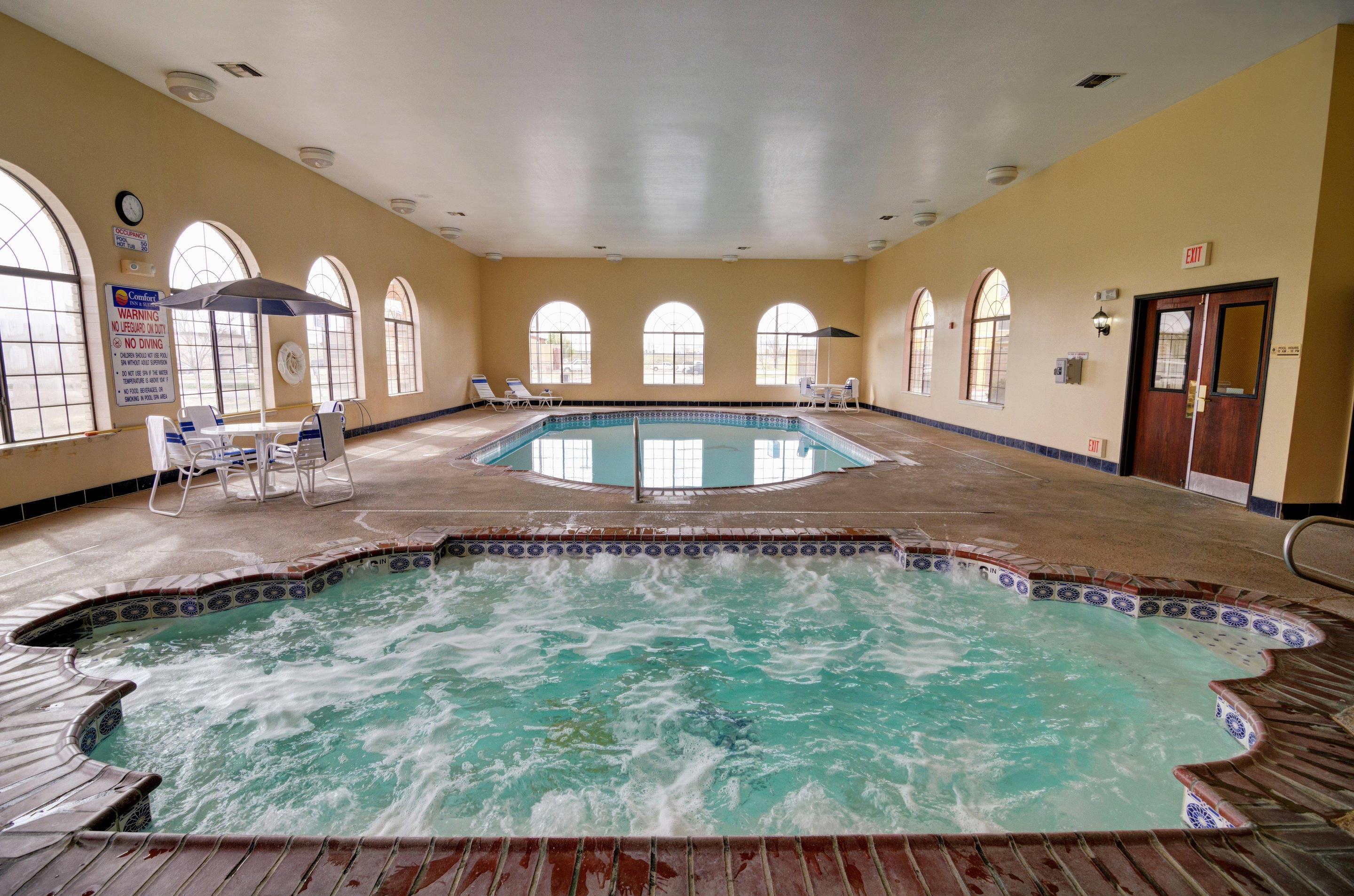 Relax in the hot tub | Comfort Inn And Suites Amarillo