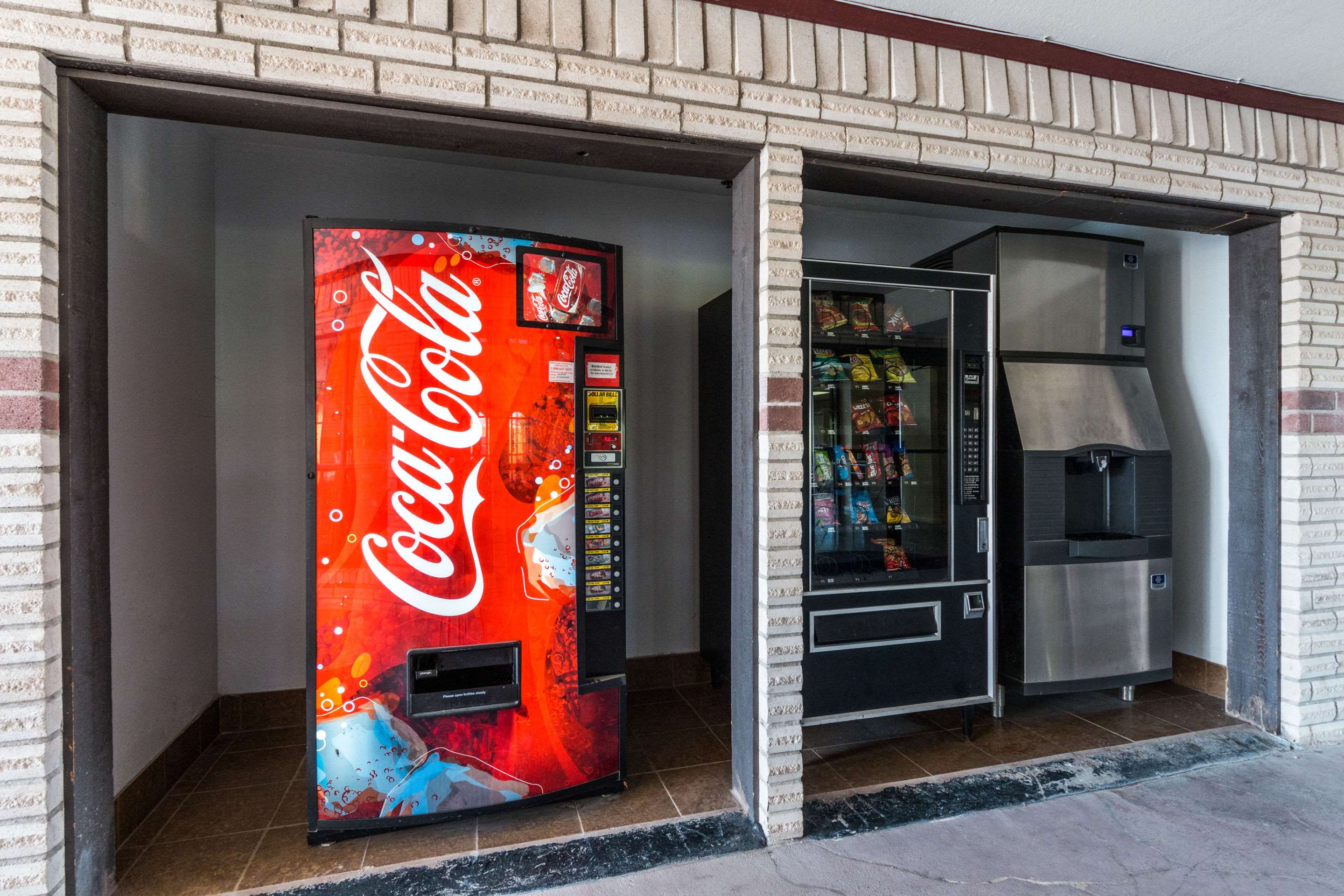 Hotel vending area