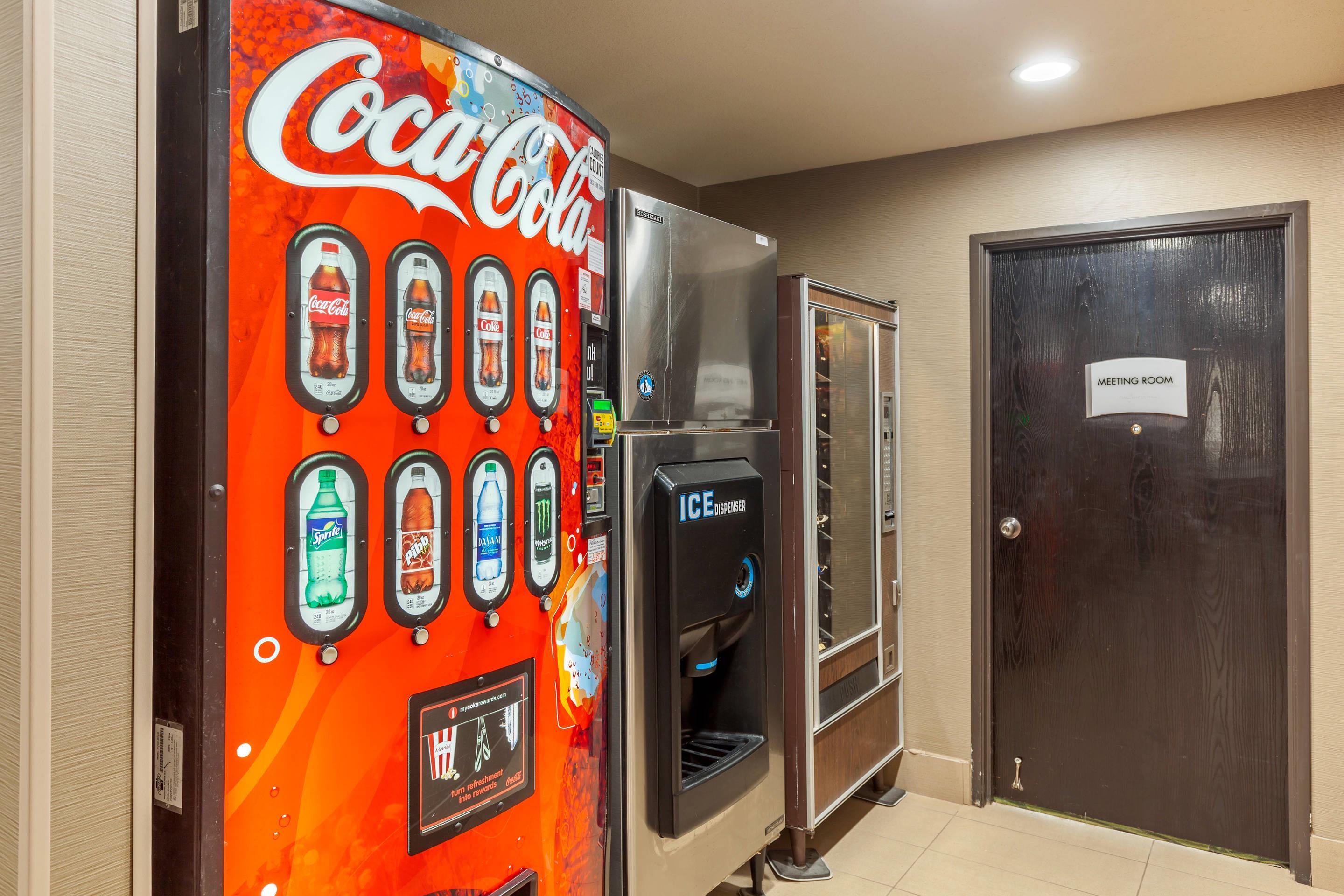 Hotel vending area | Quality Suites Sherman