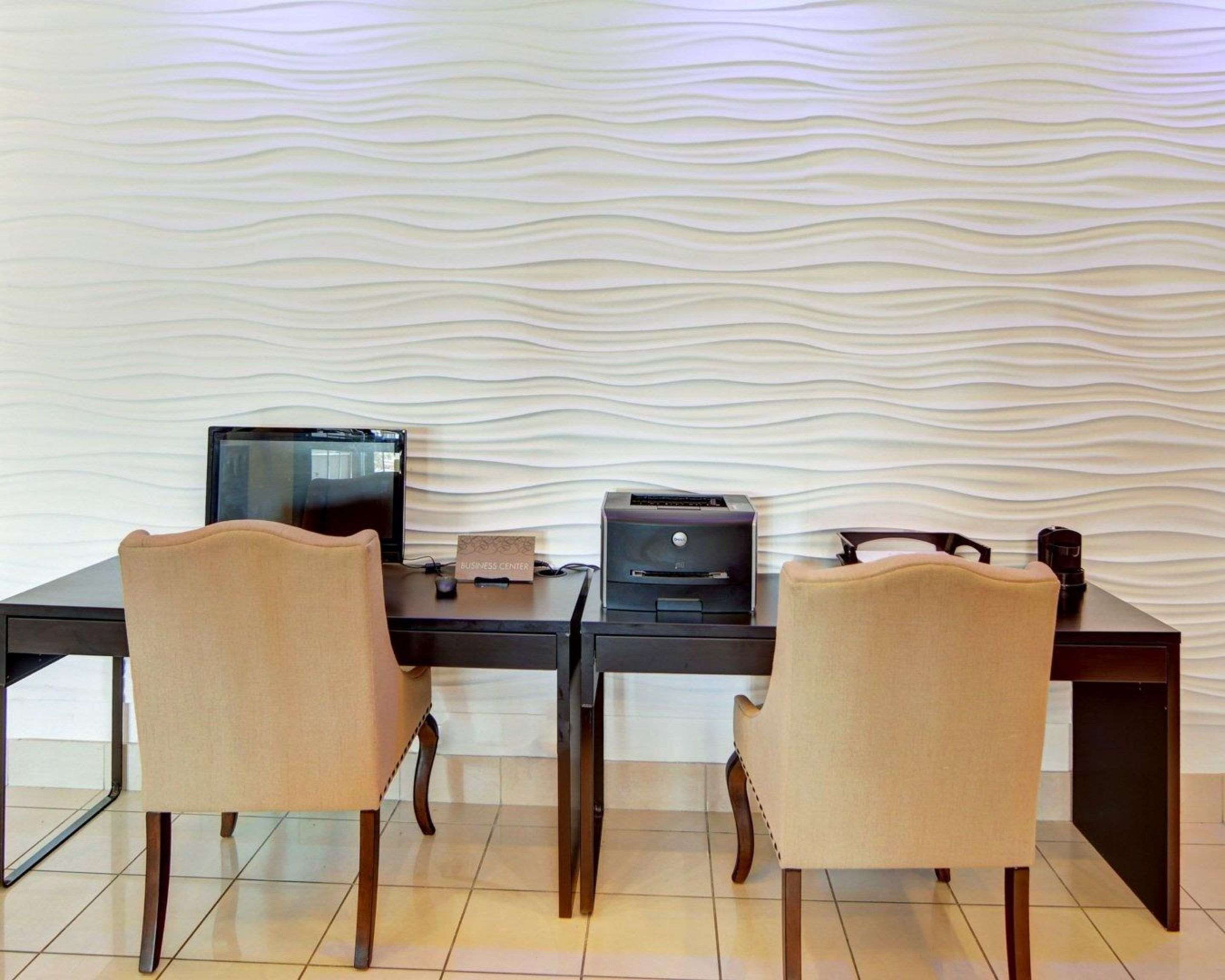 Business center with high-speed Internet access