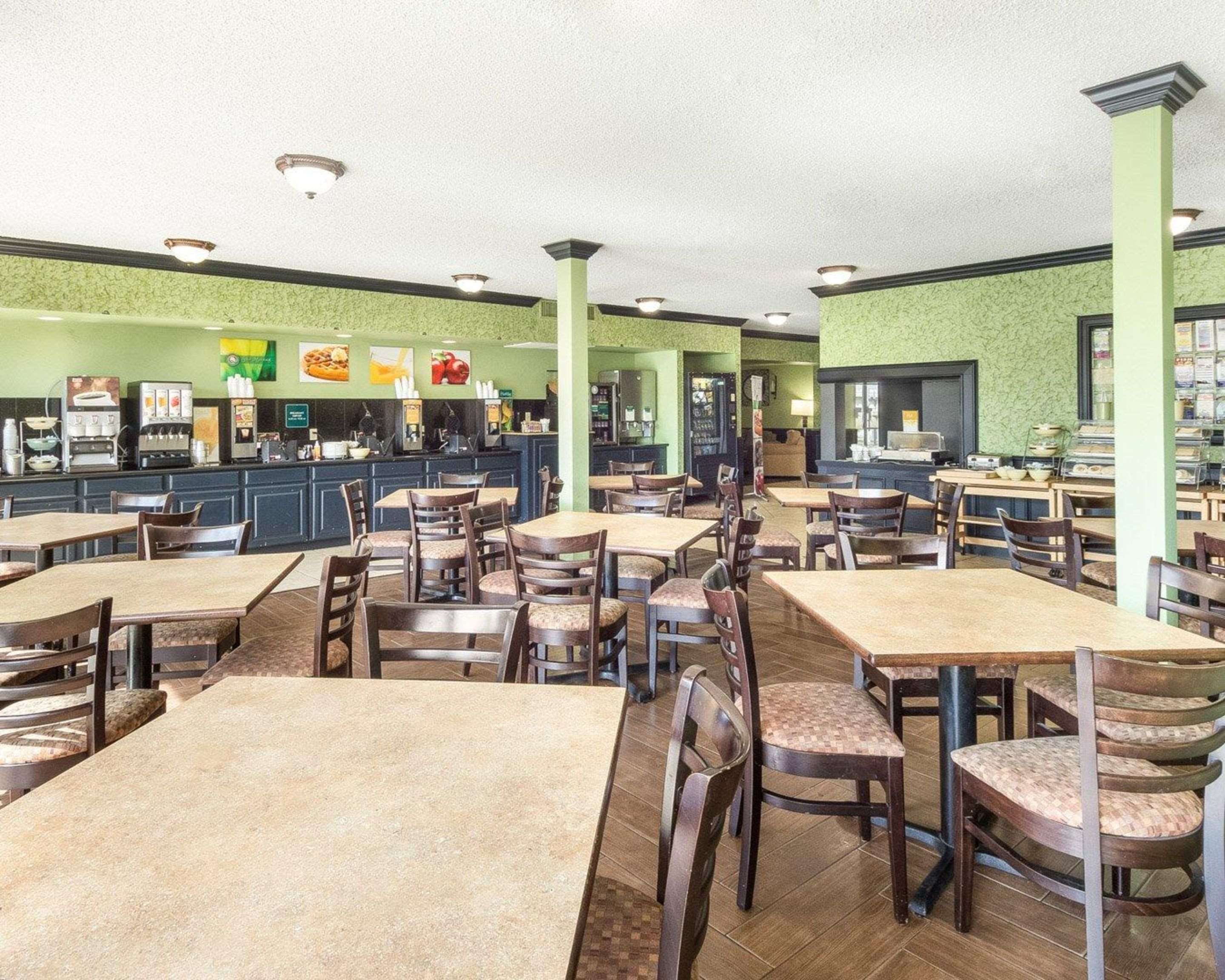Breakfast area in the lobby | Quality Inn & Suites Corpus Christi
