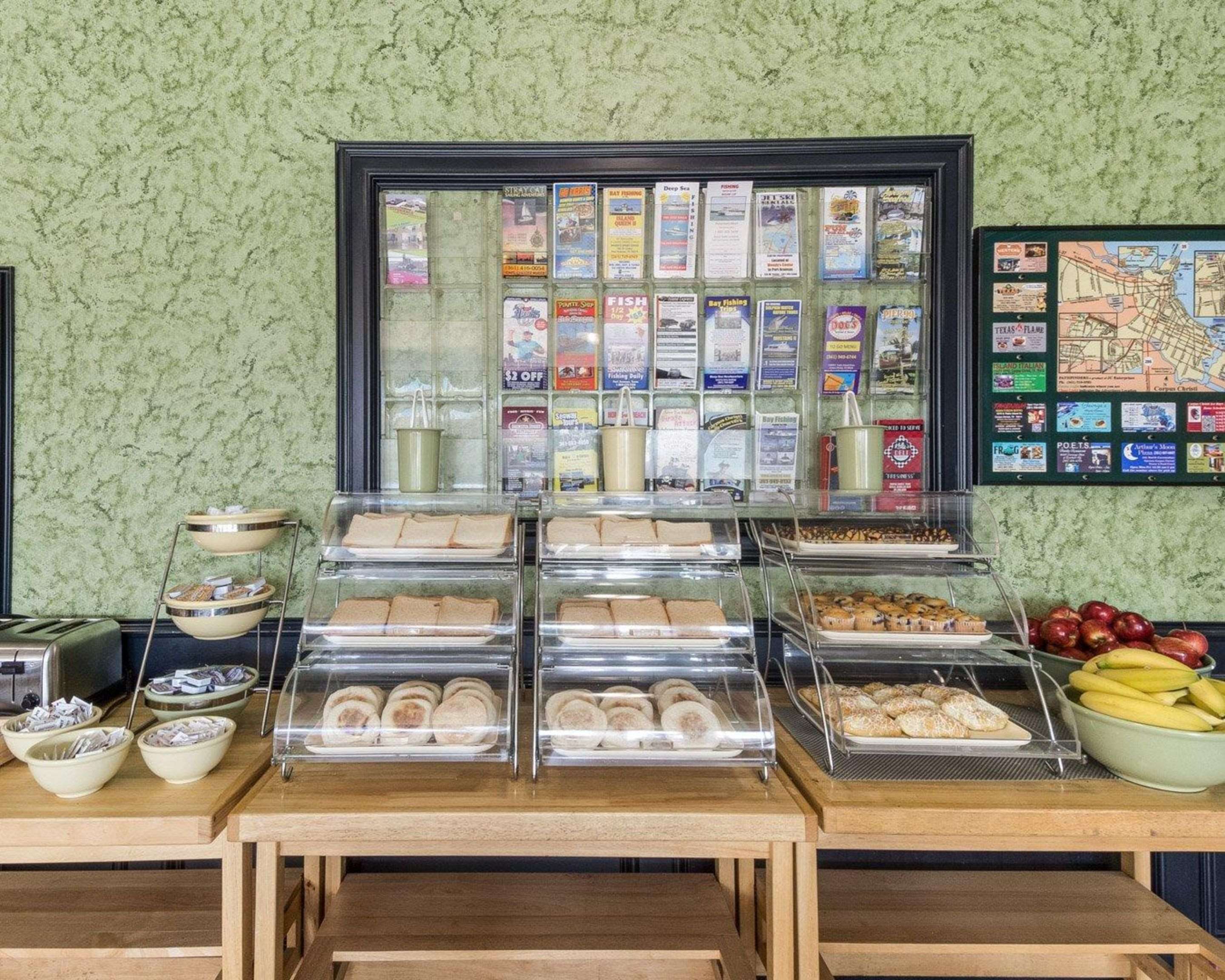 Assorted breakfast items | Quality Inn & Suites Corpus Christi