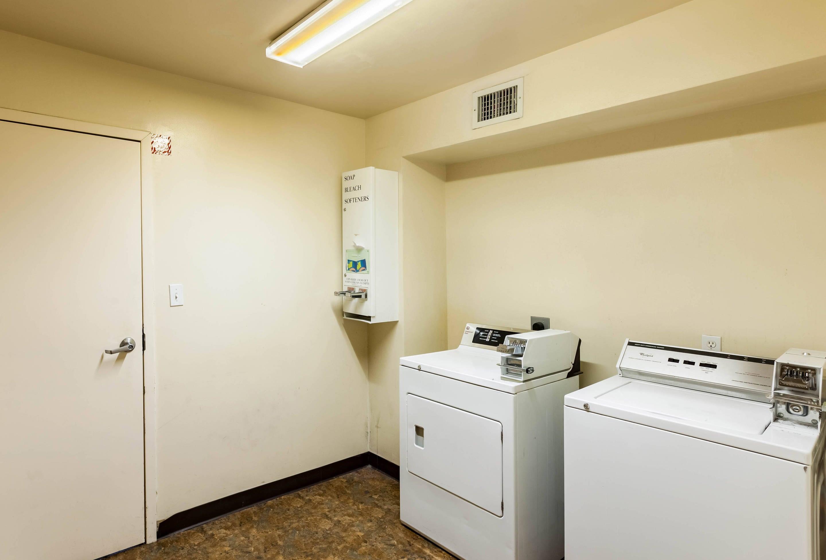 Guest laundry area | Quality Inn near SeaWorld - Lackland