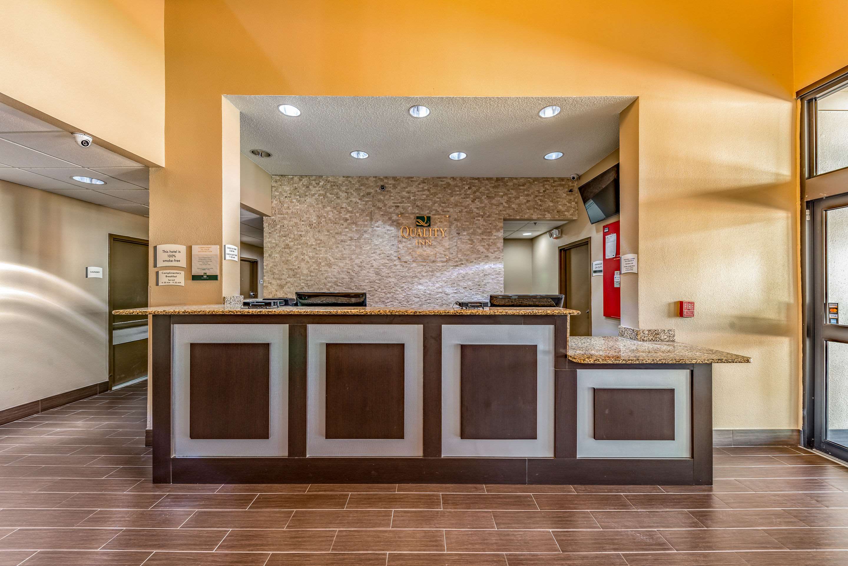 Front desk