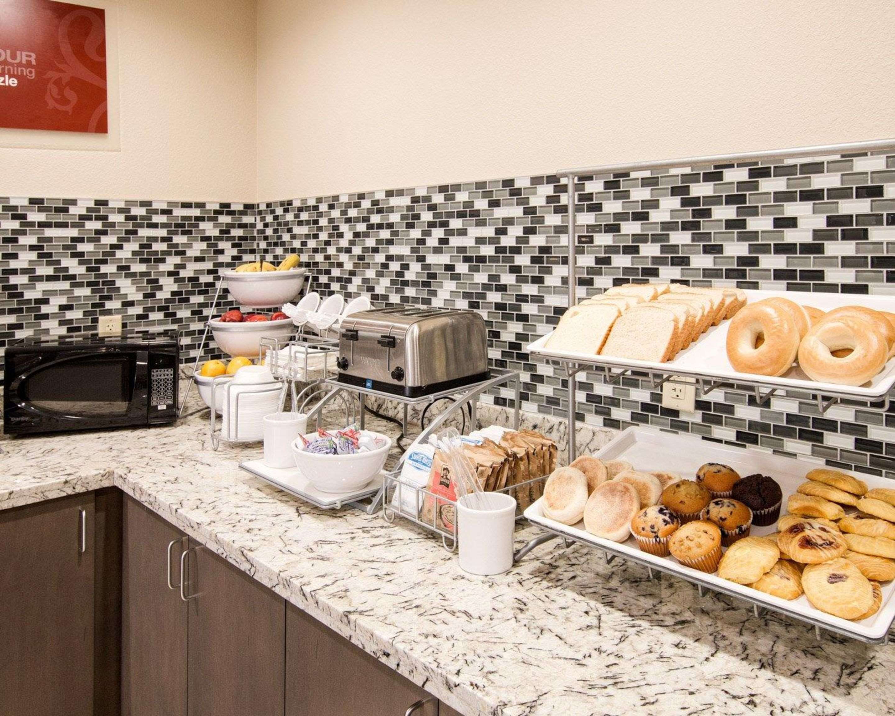 Assorted breakfast items | Comfort Suites San Angelo near University