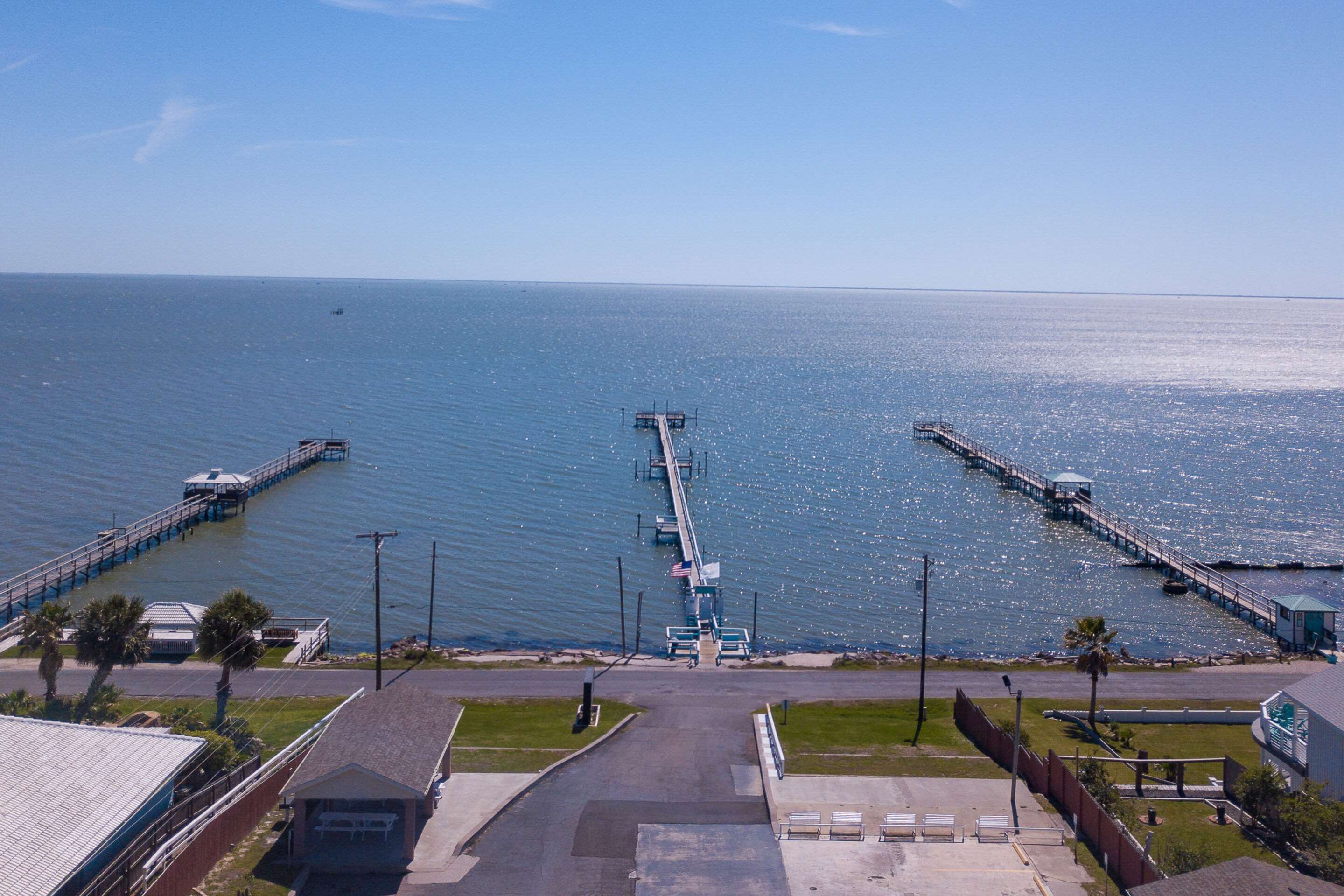 Aerial Exterior View | Quality Inn Rockport on Aransas Bay