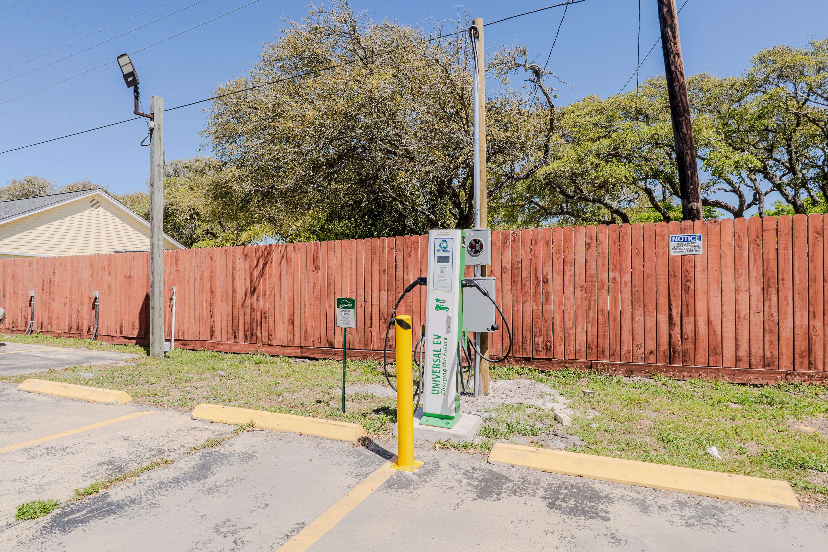 Electric vehicle charging station | Quality Inn Rockport on Aransas Bay