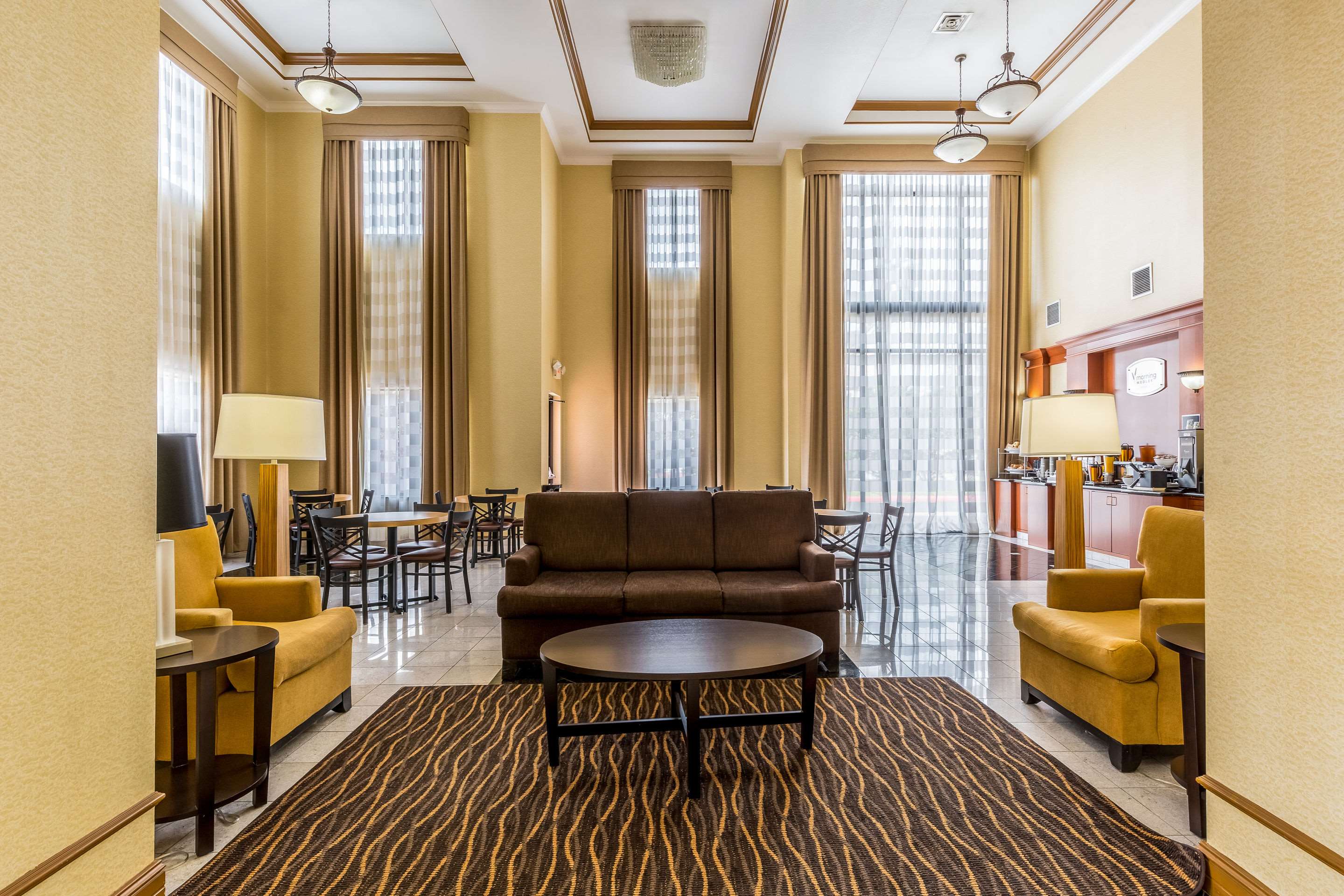 Hotel lobby