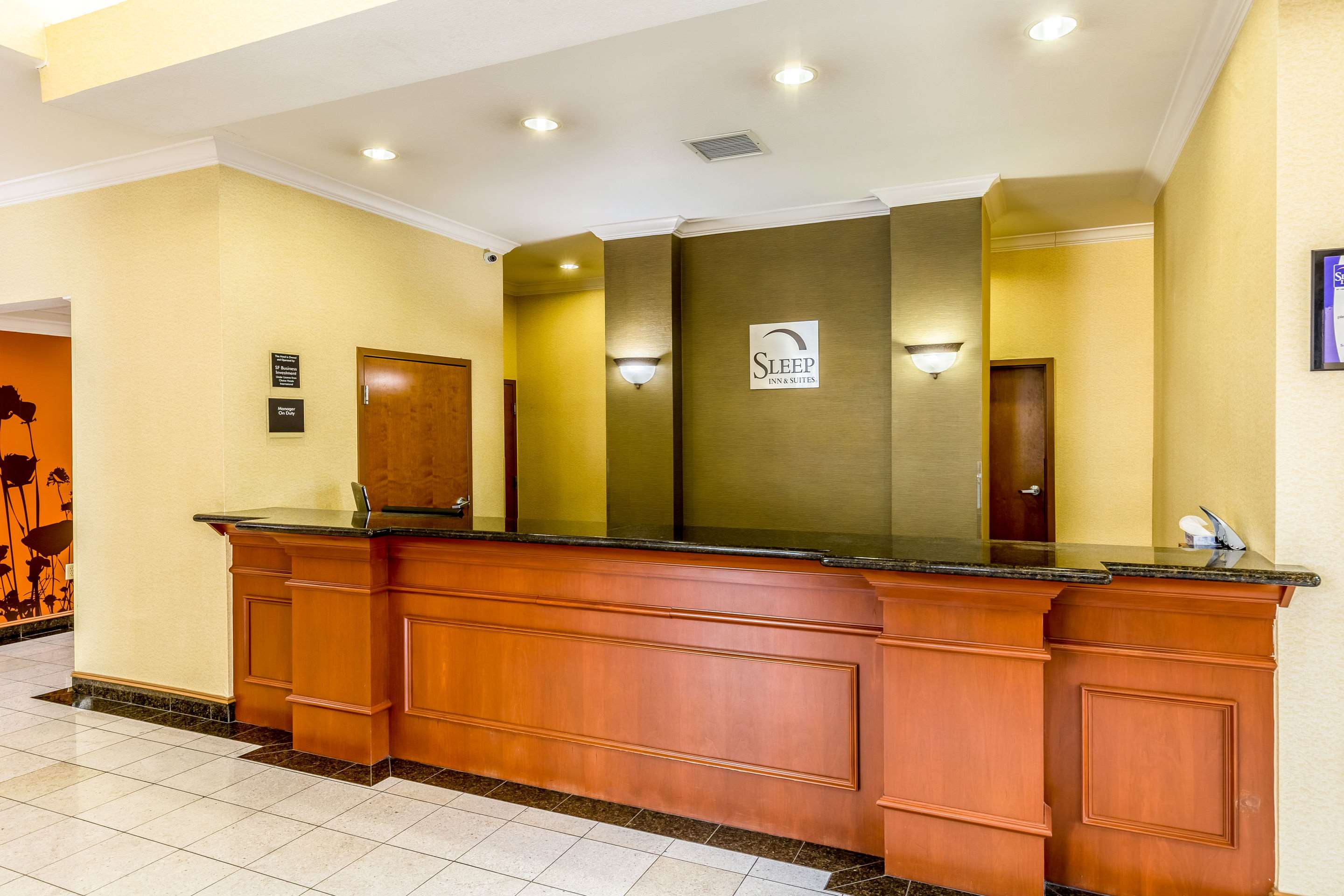 Hotel lobby