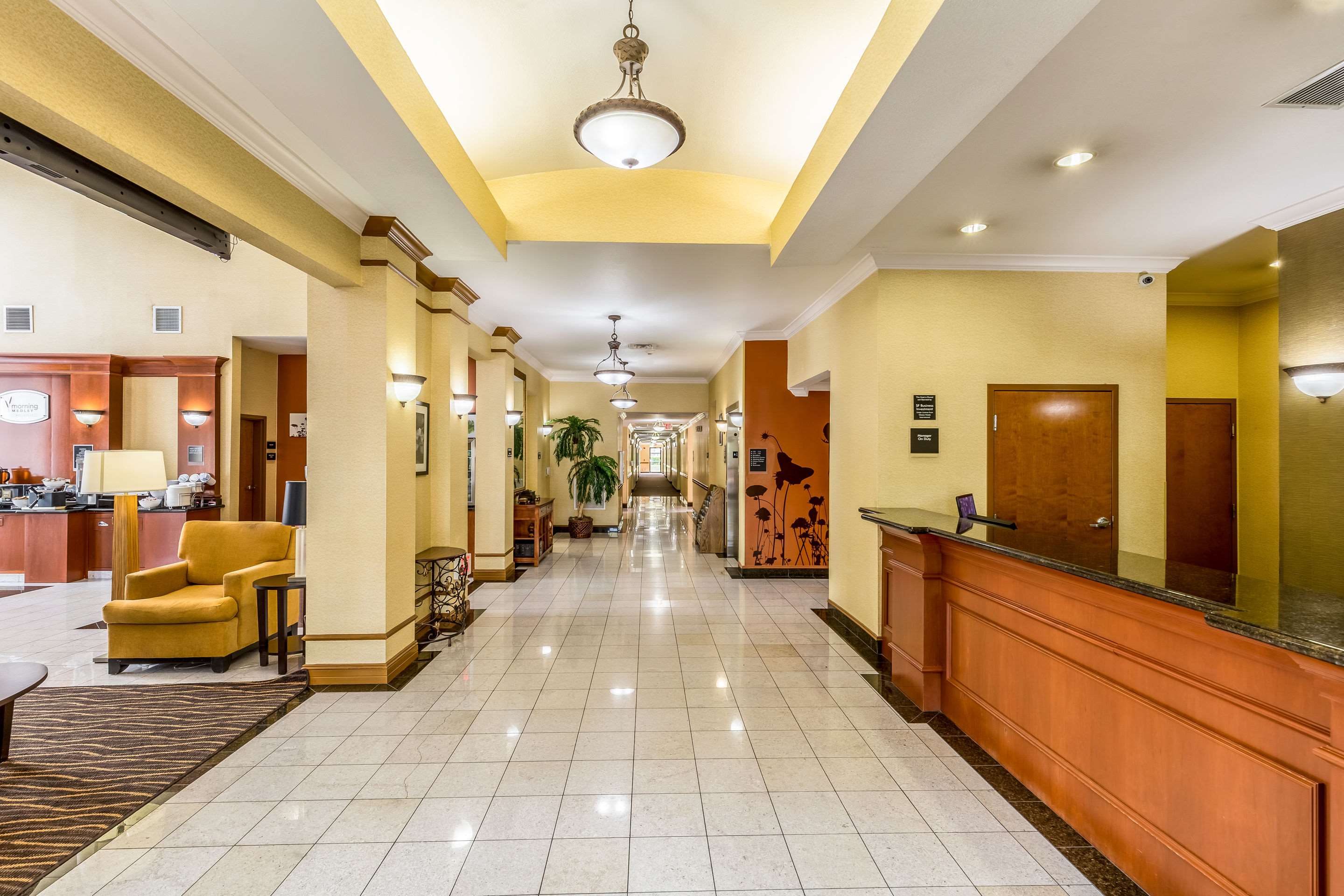Hotel lobby