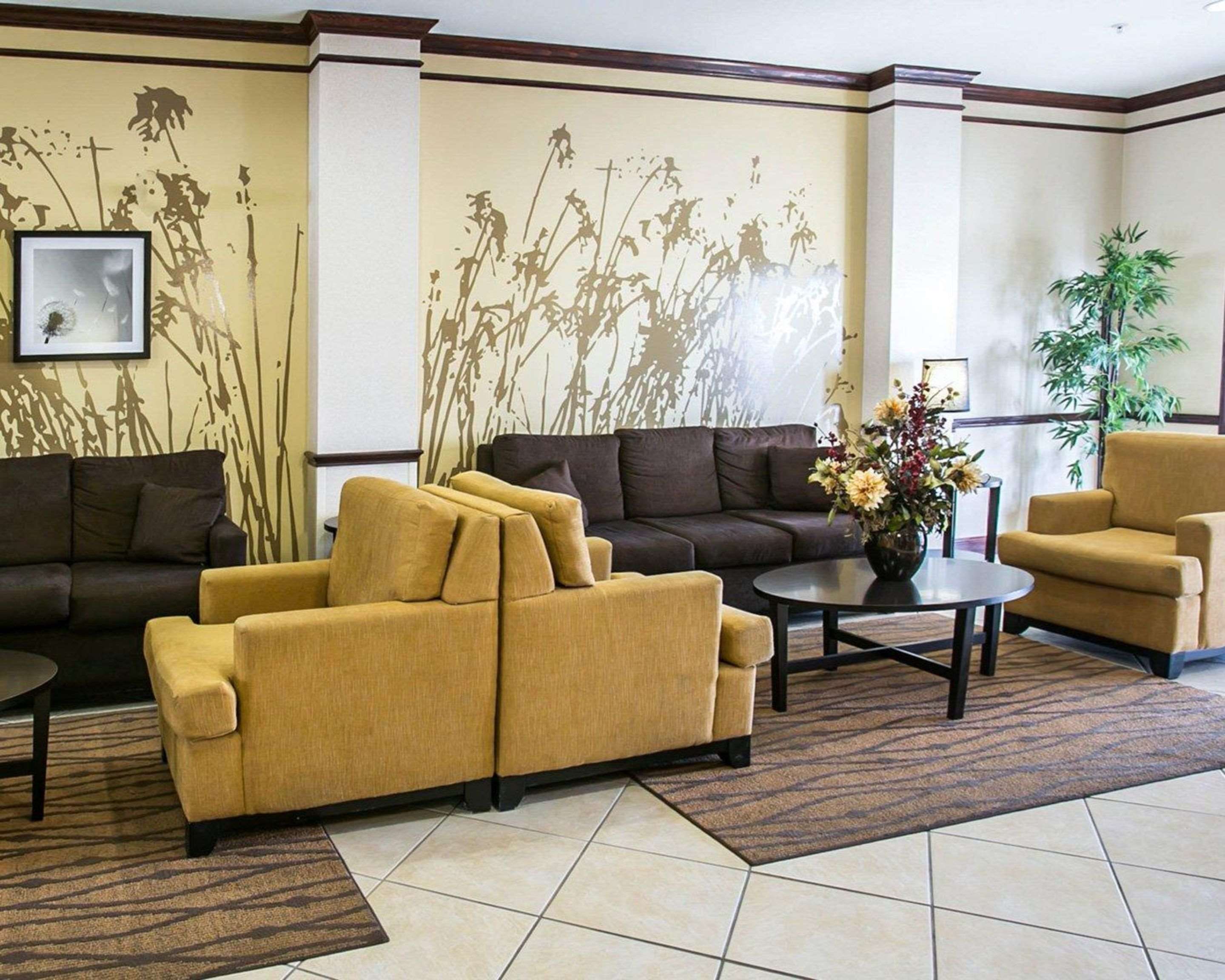 Spacious lobby