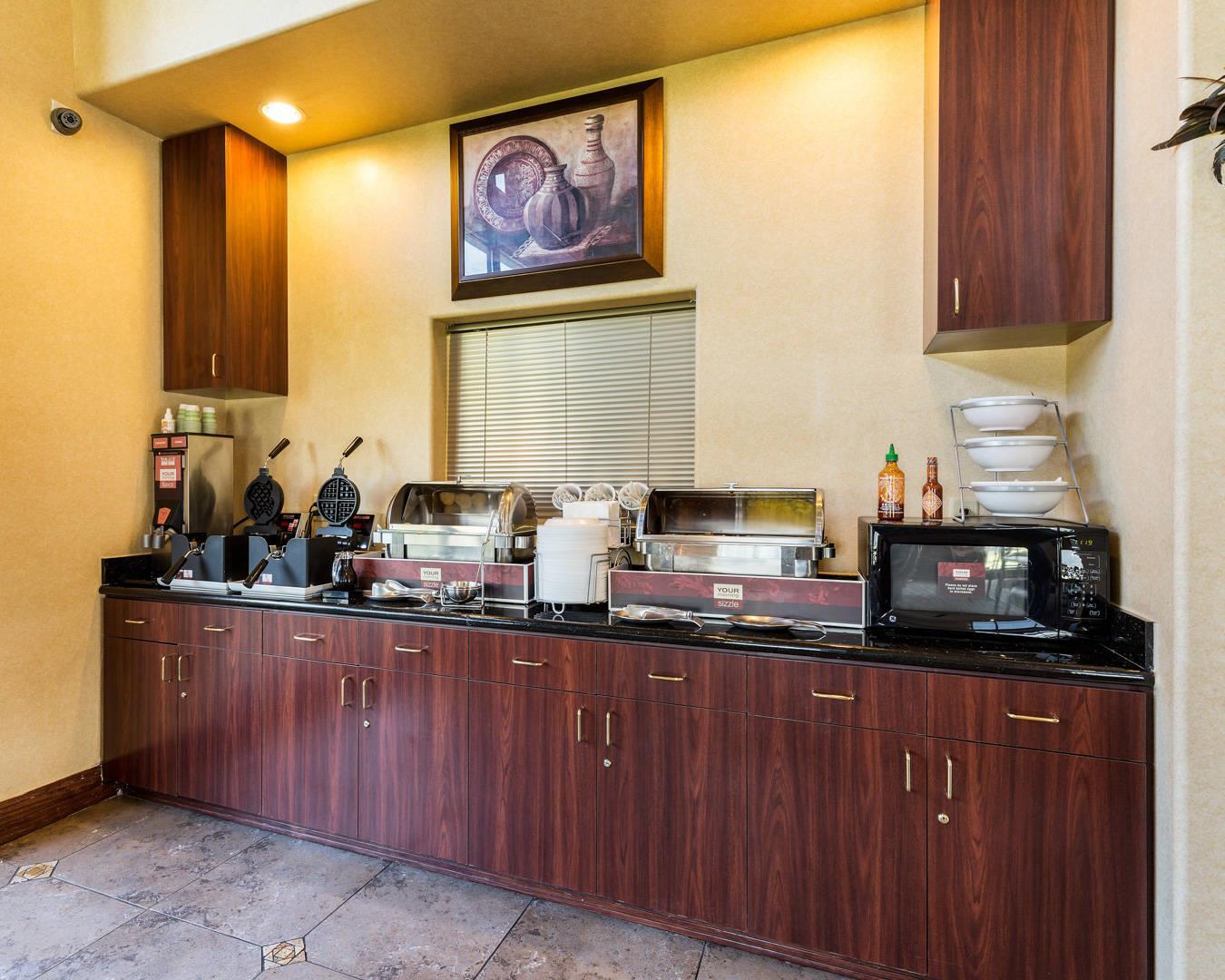 Assorted breakfast items | Comfort Suites near NASA - Clear Lake