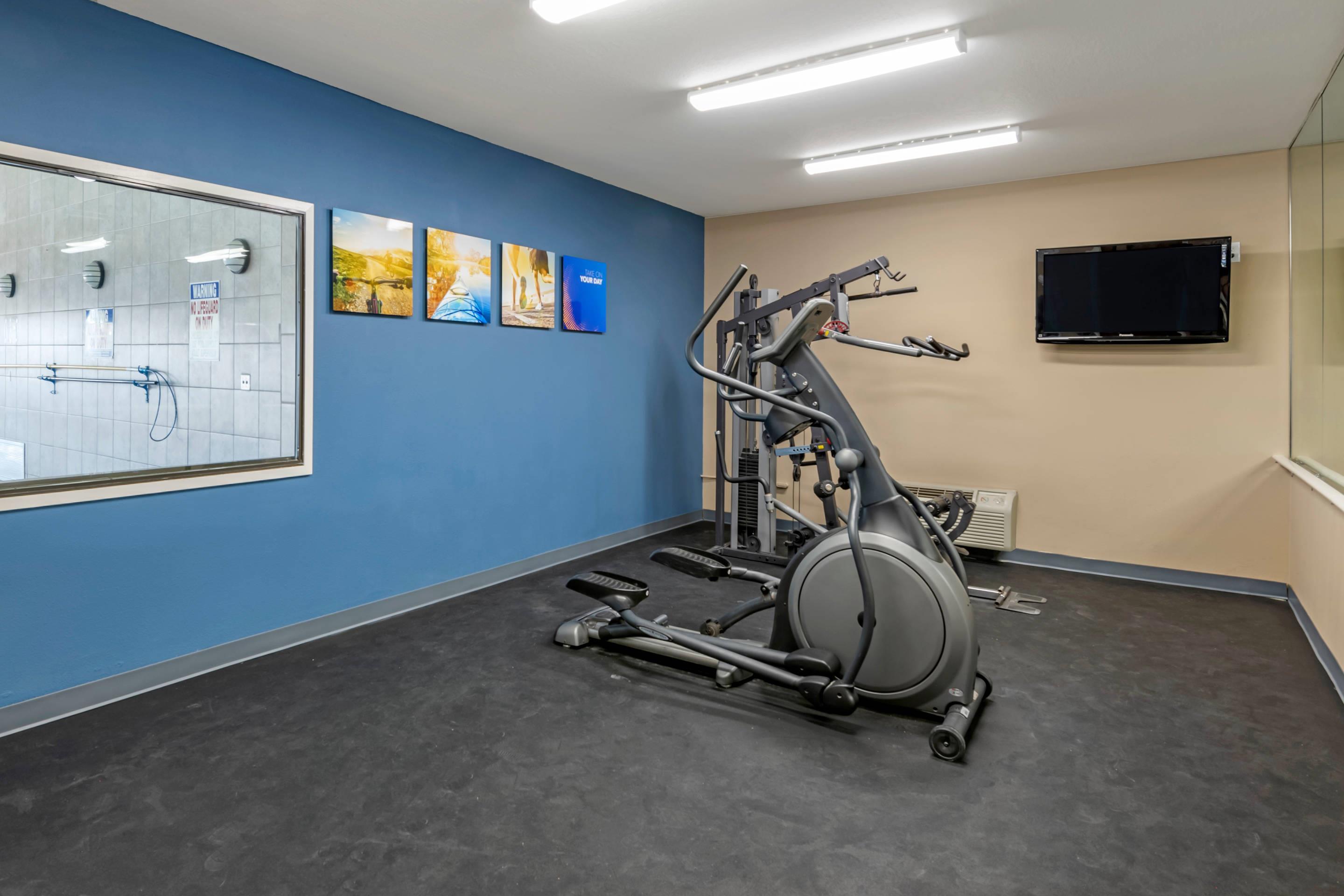 Fitness center | Quality Inn And Suites Lubbock