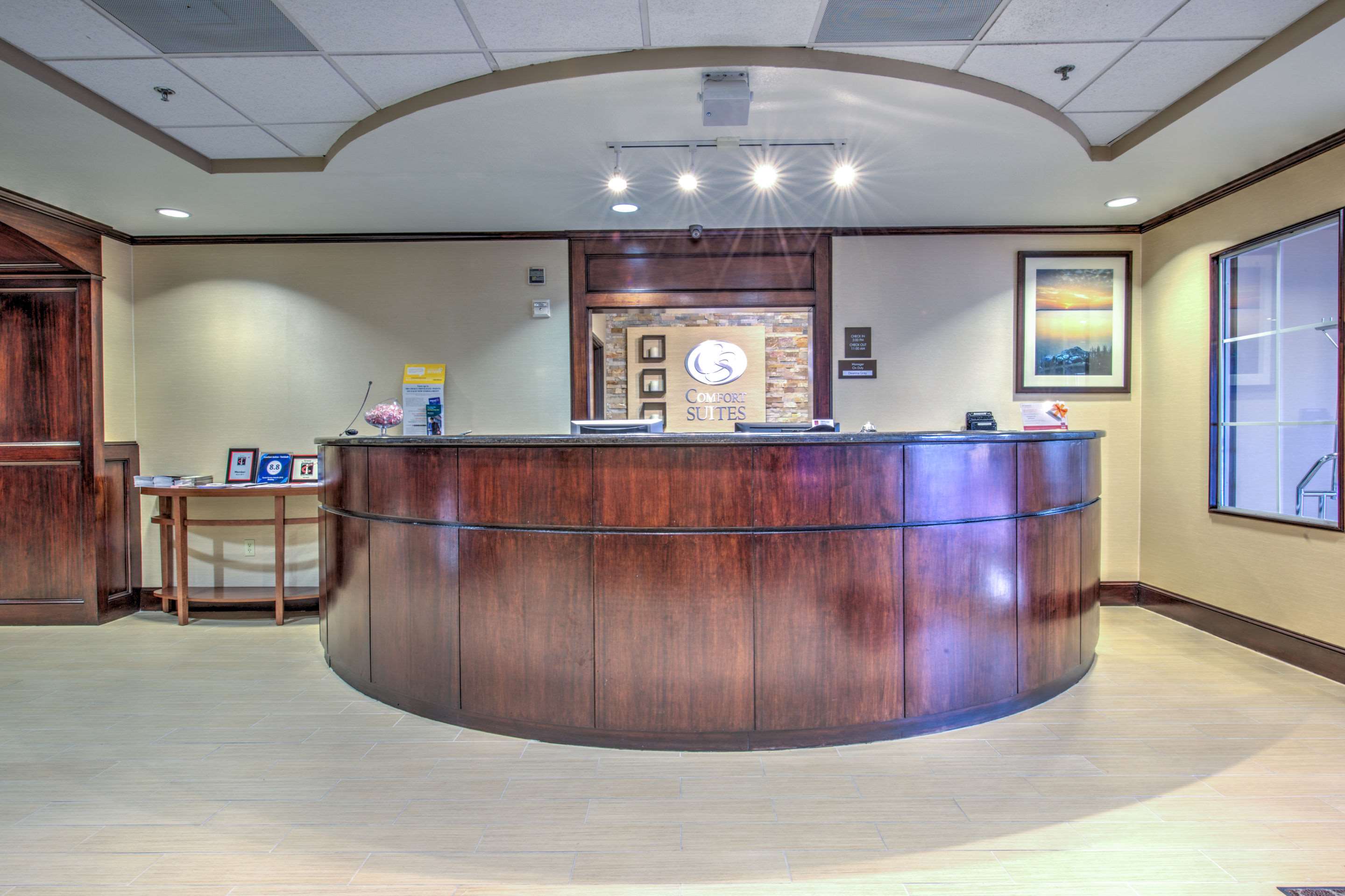 Front desk
