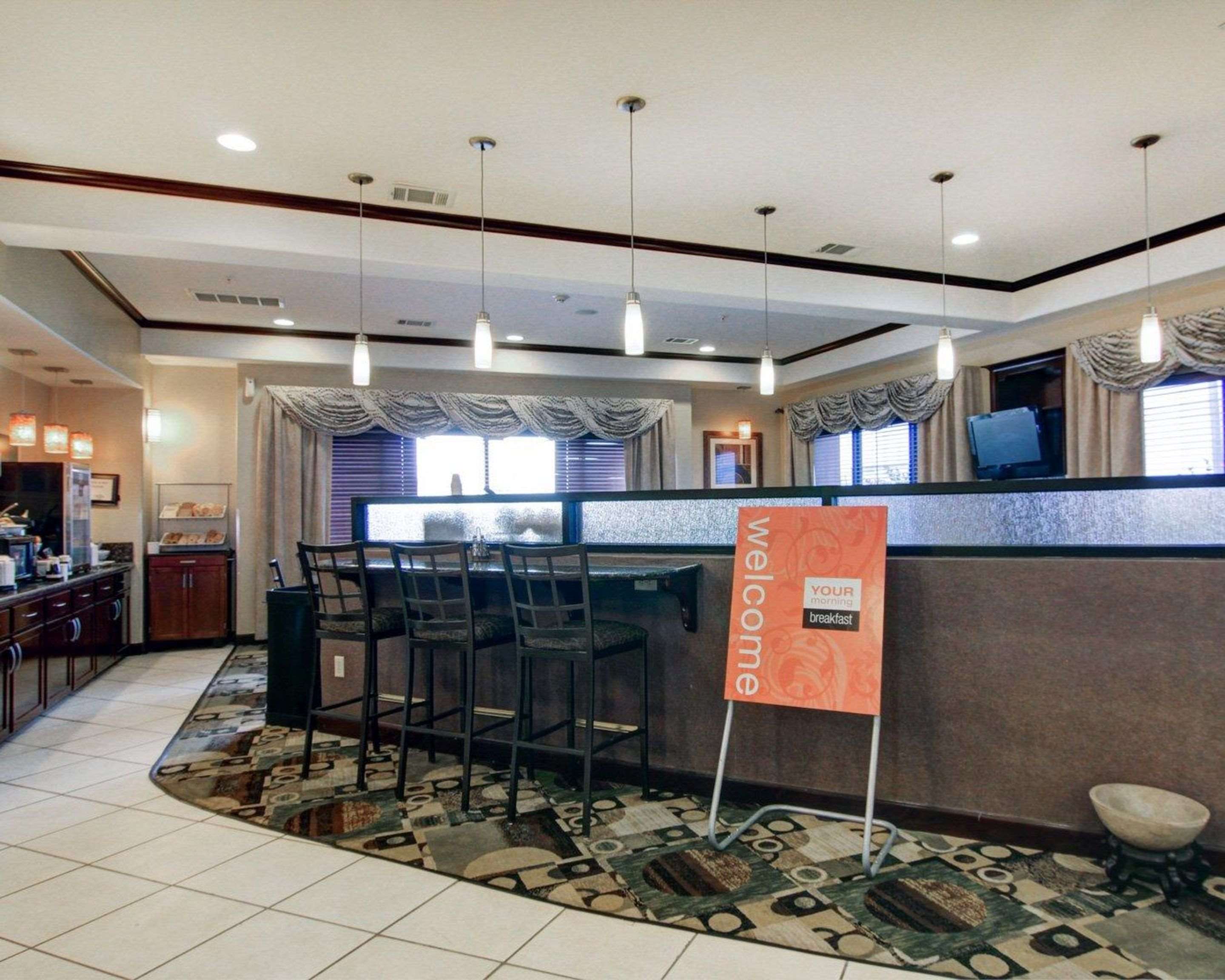 Breakfast area in the lobby | Comfort Suites Fort Stockton