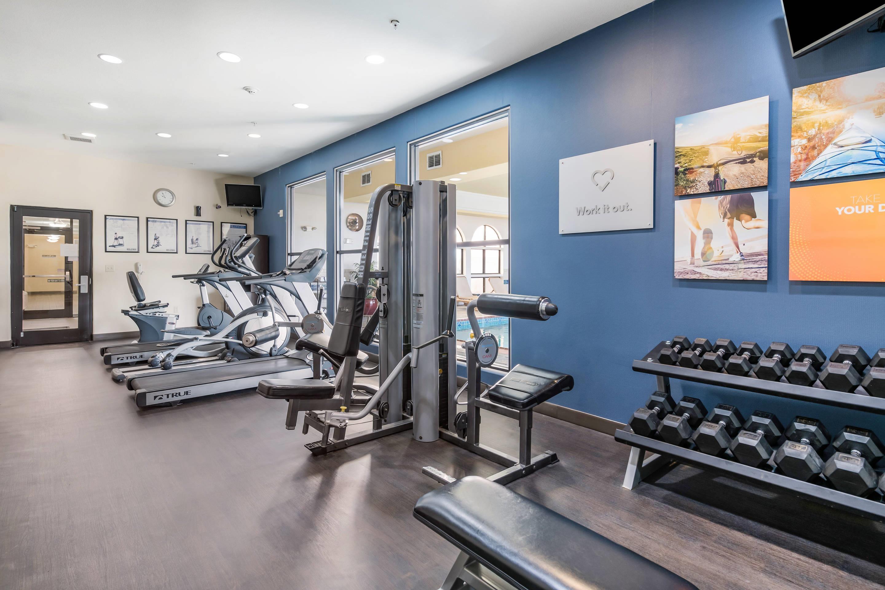 Exercise room | Comfort Suites Fort Stockton
