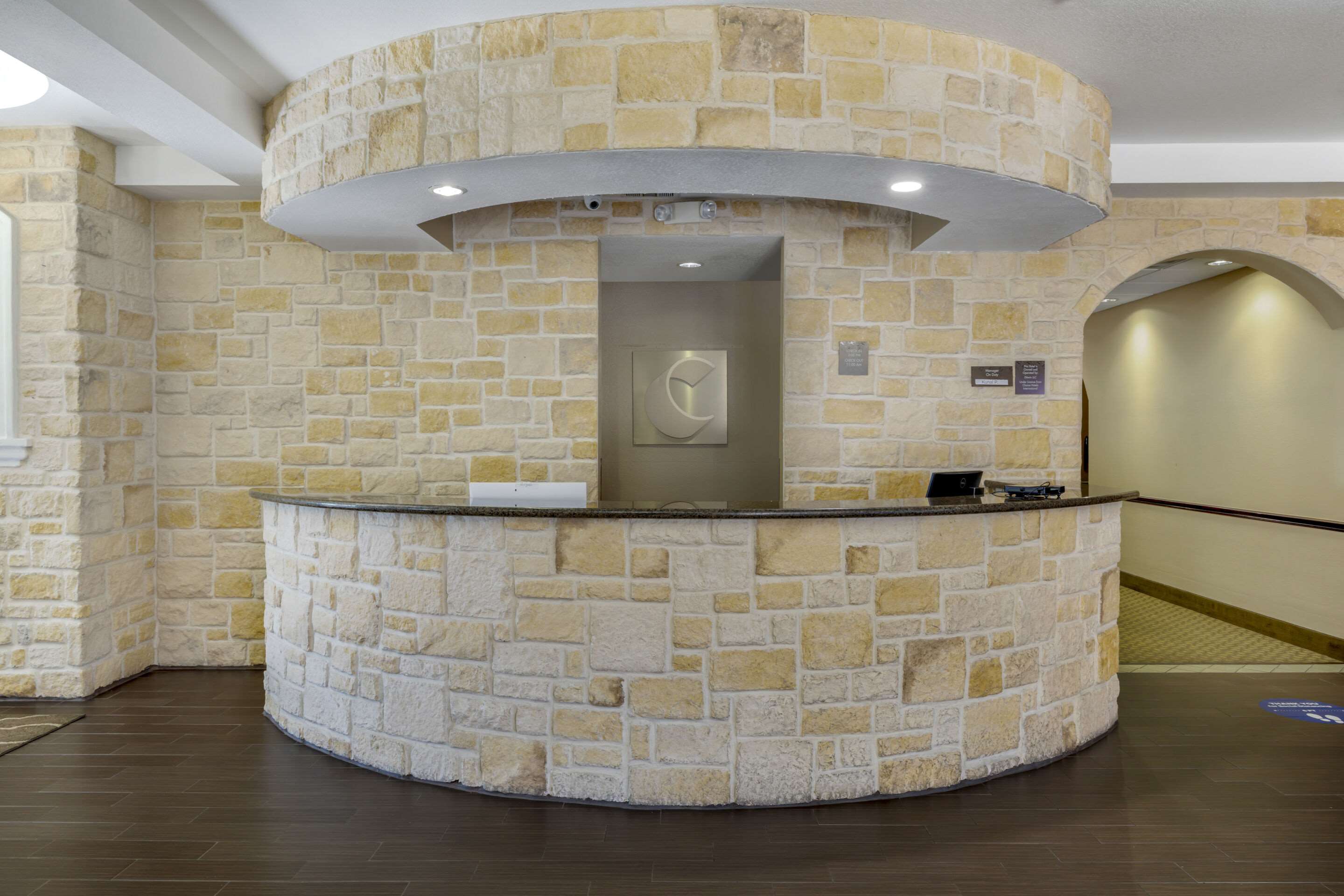 Front desk