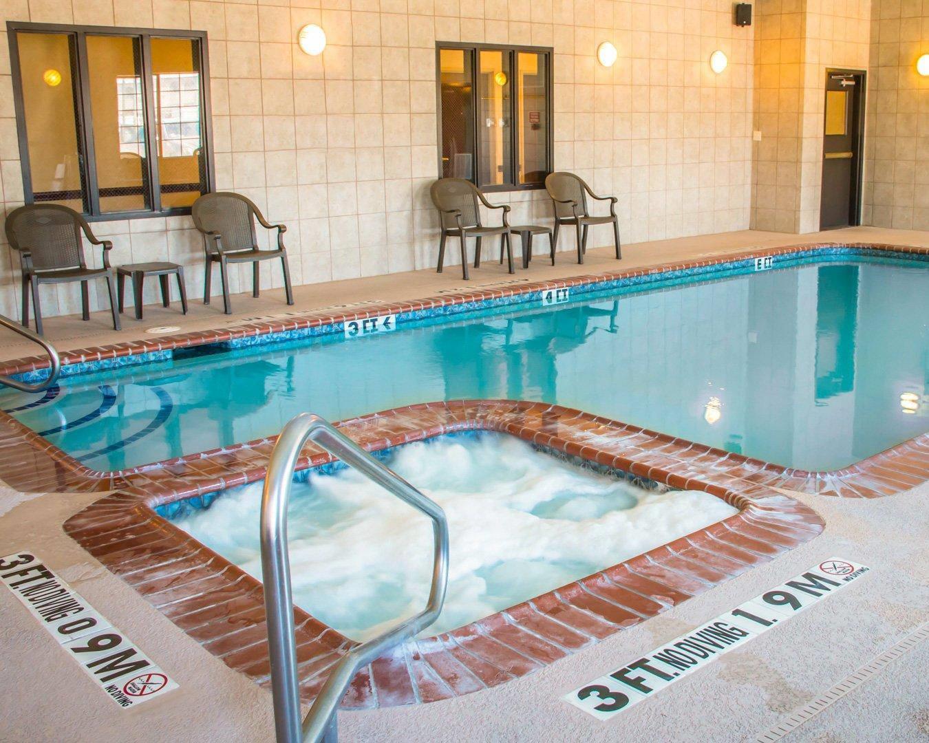 Indoor hot tub