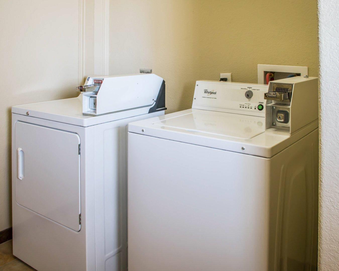 Guest laundry facilities