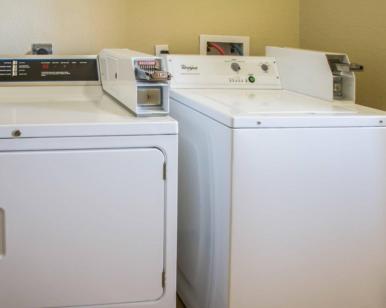 Guest laundry facilities