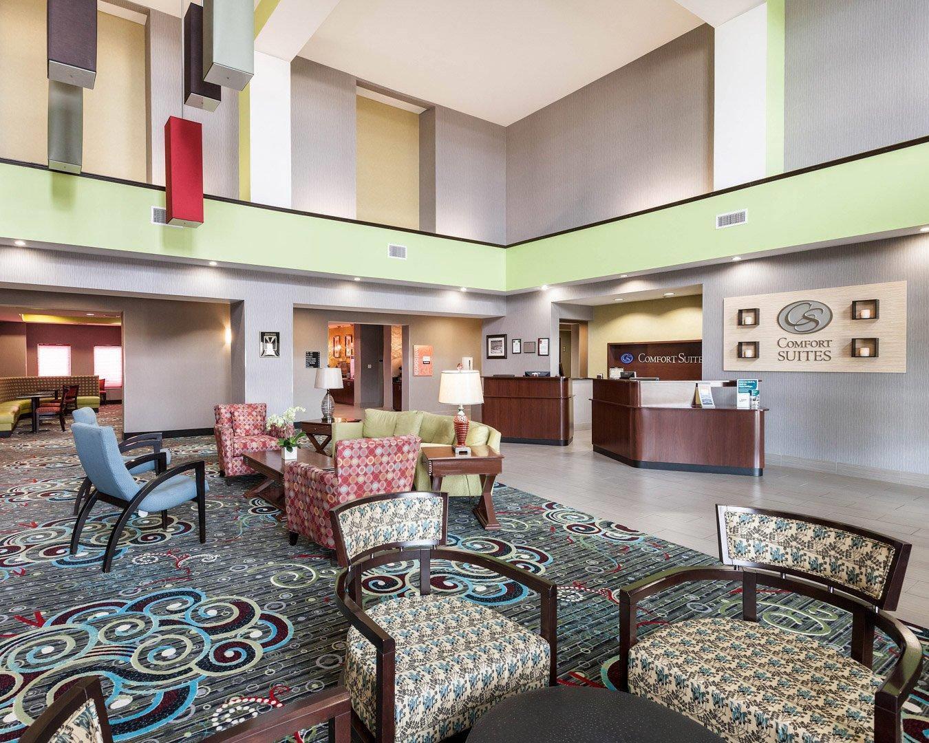 Spacious lobby | Comfort Suites Greenville