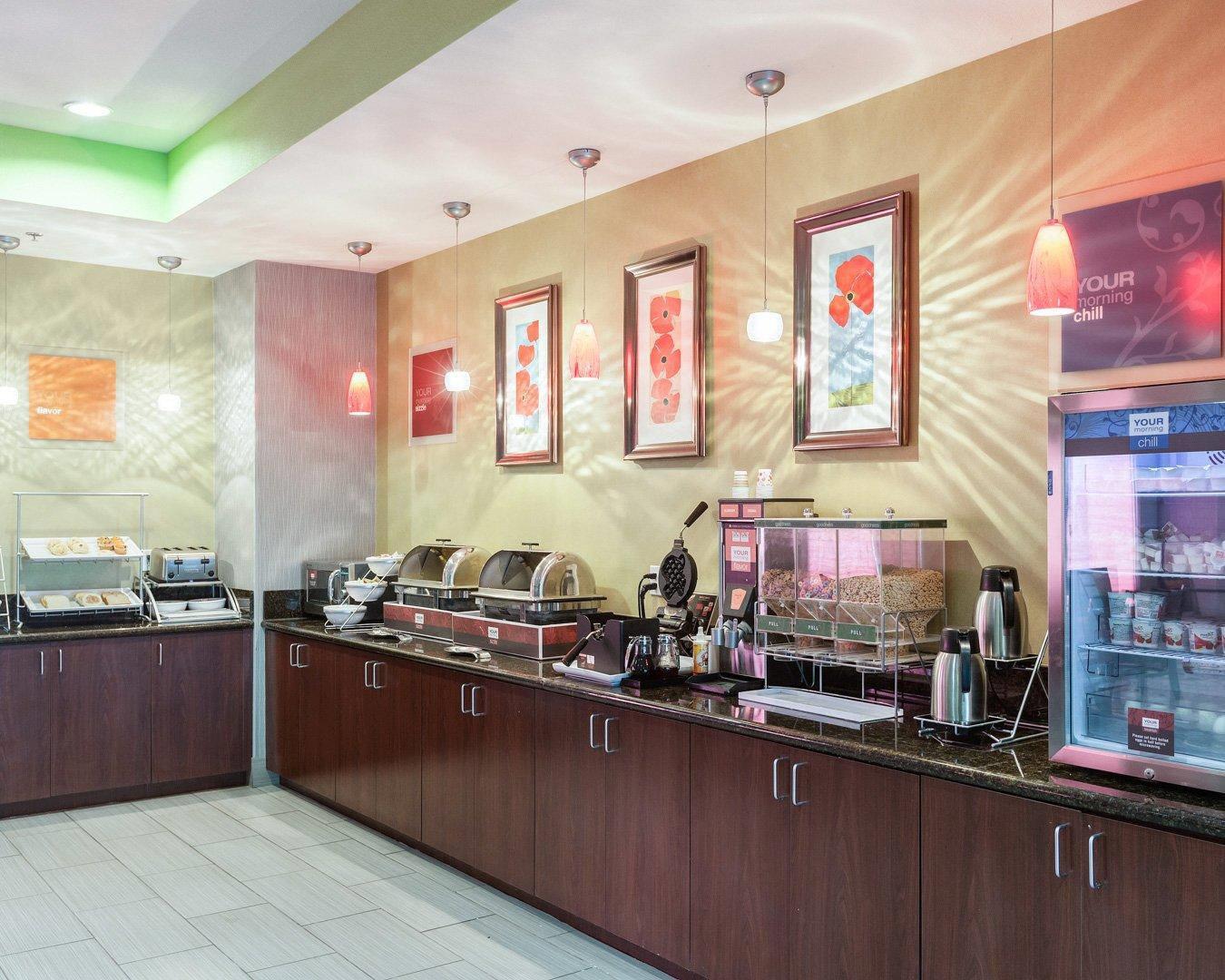 Assorted breakfast items | Comfort Suites Greenville