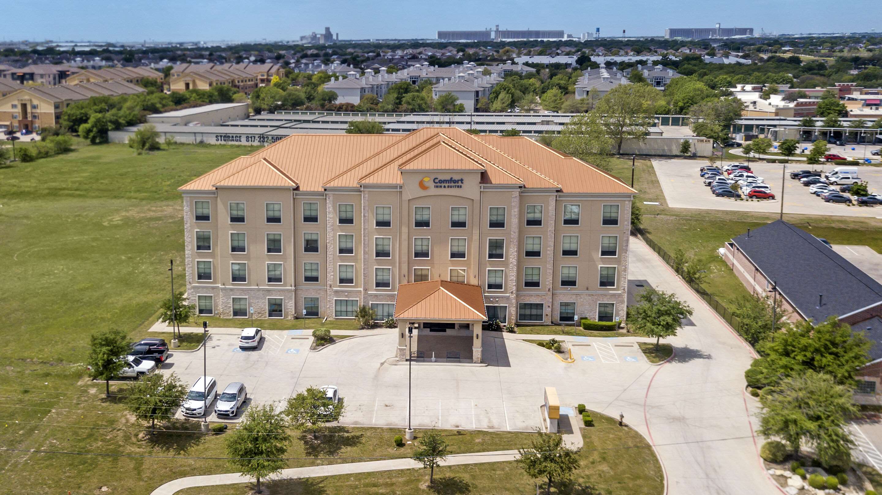 Aerial View of Exterior | Comfort Inn & Suites