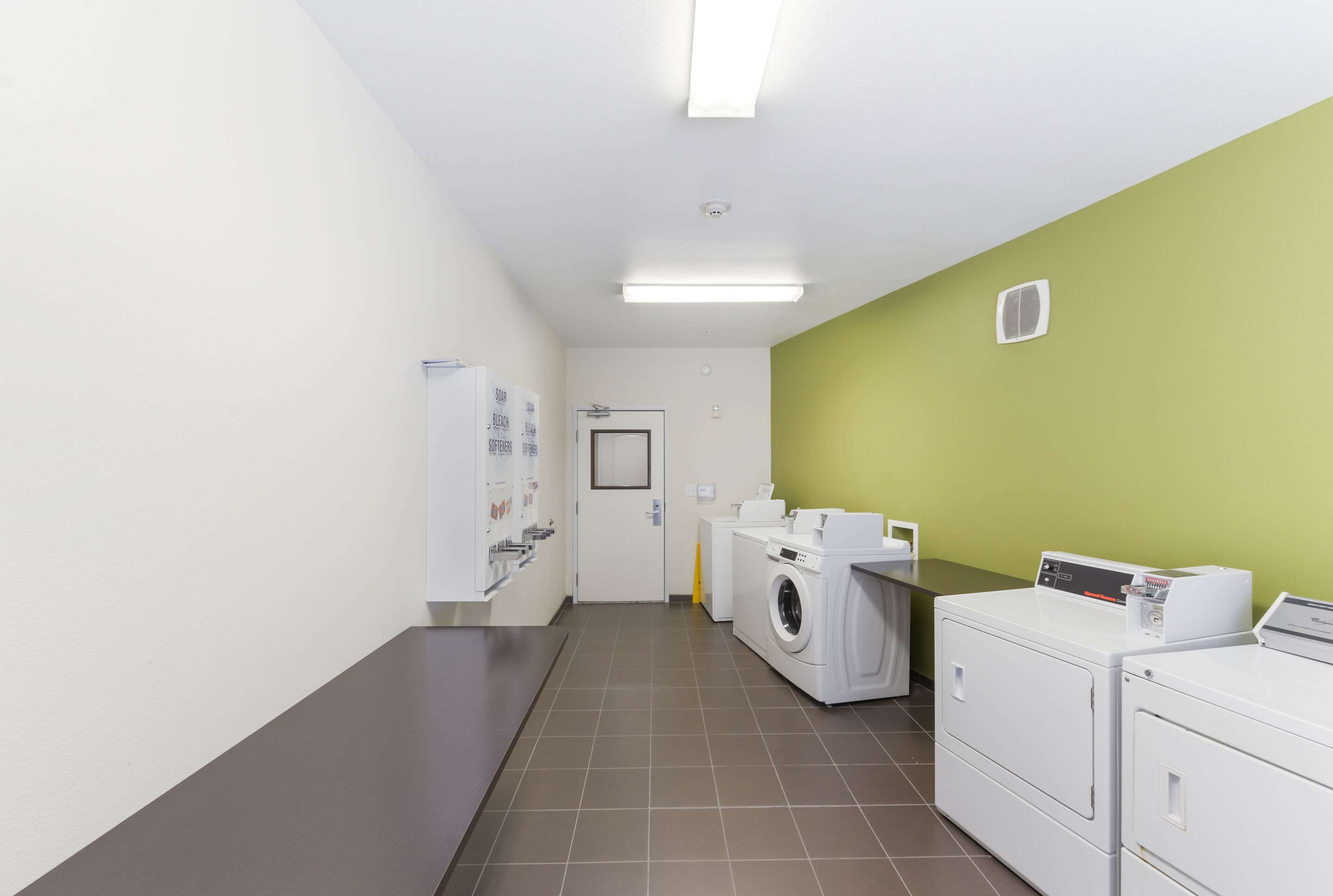 Guest laundry facilities