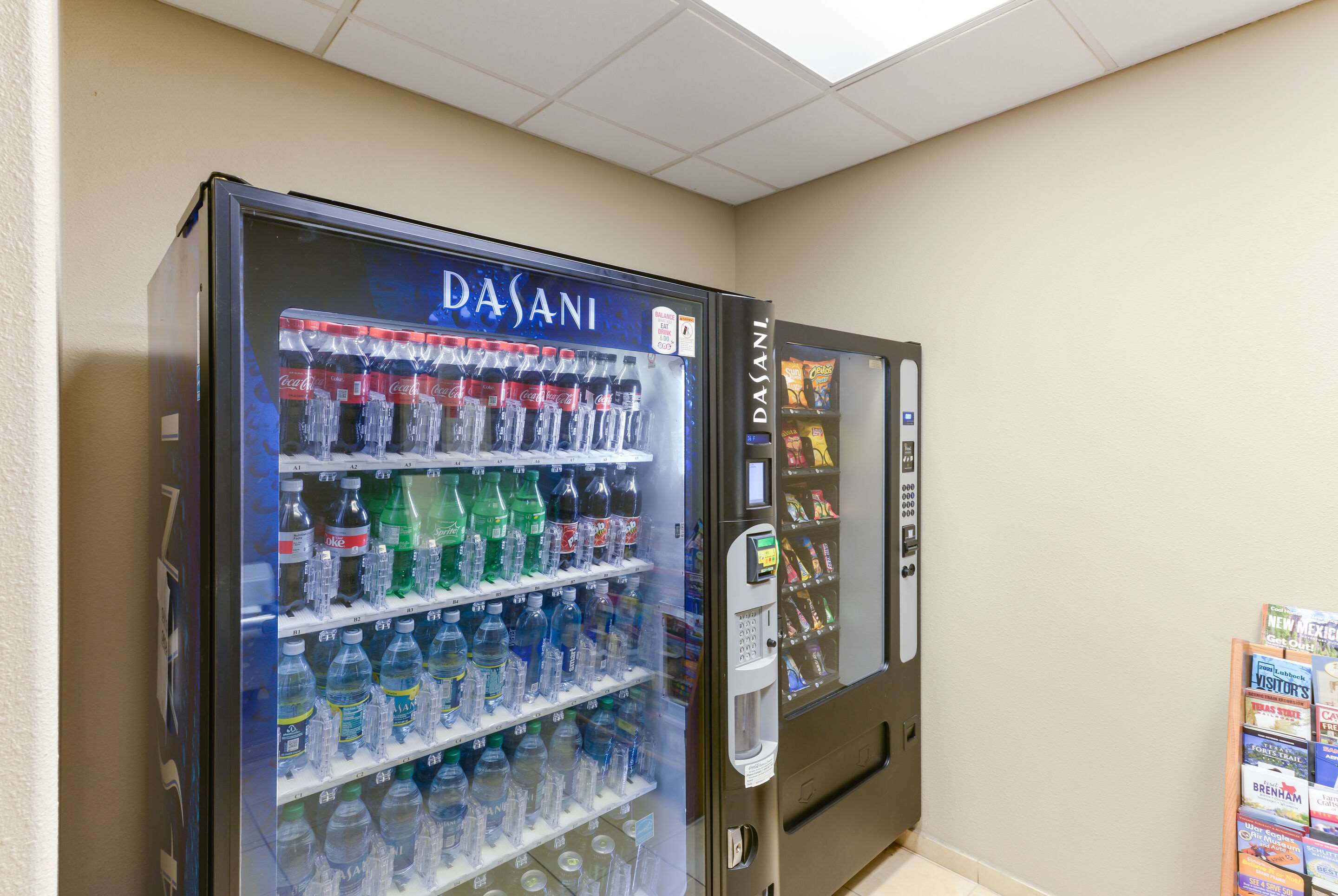 Hotel vending area