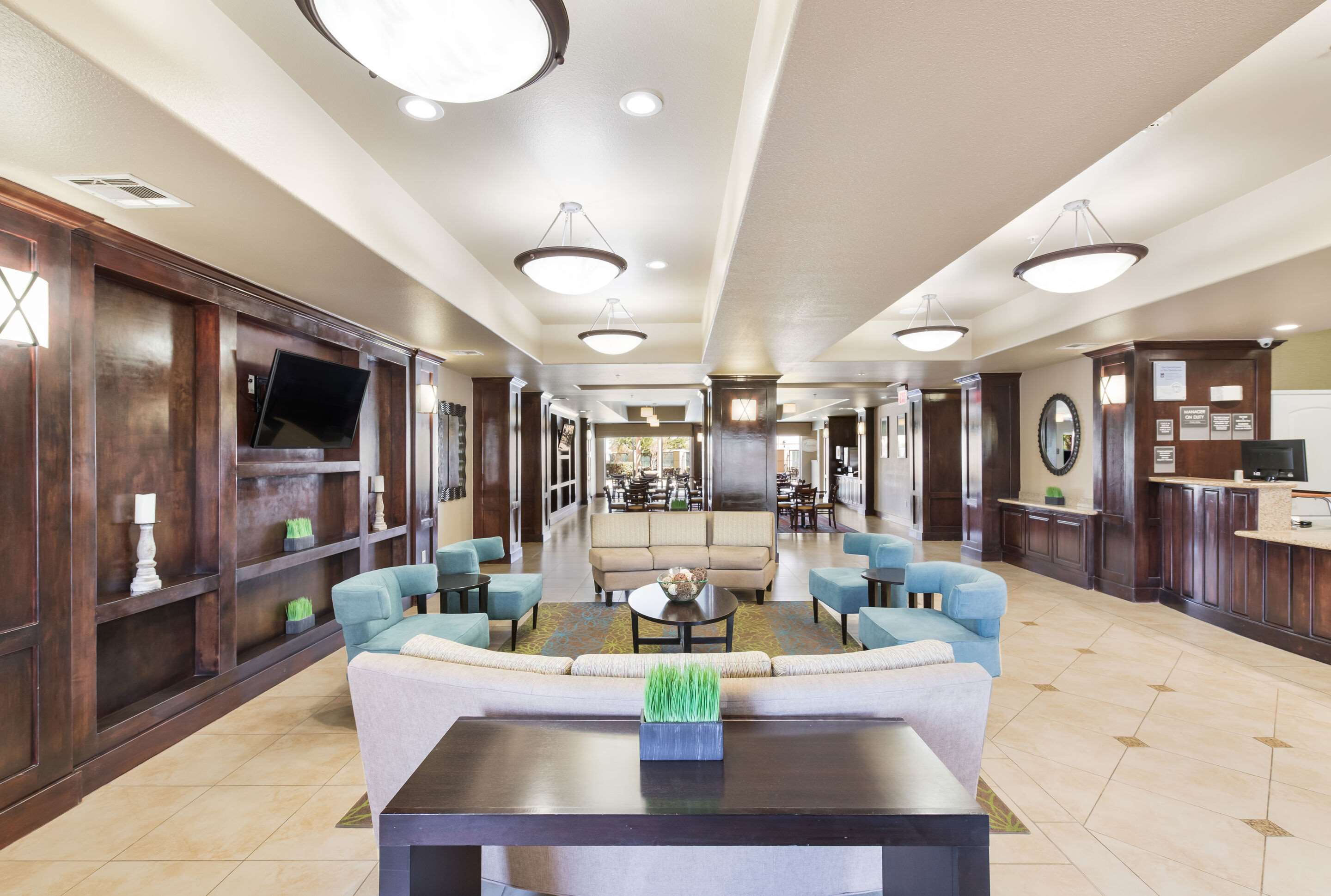 Hotel lobby