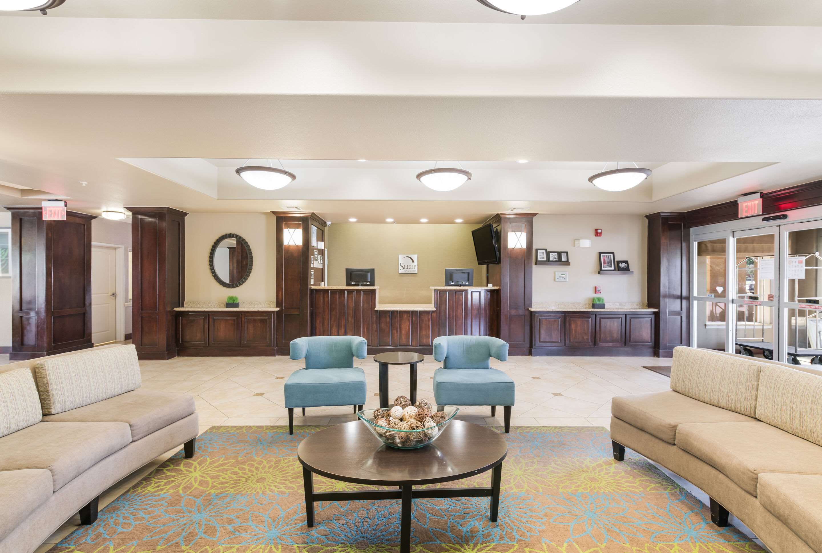 Hotel lobby