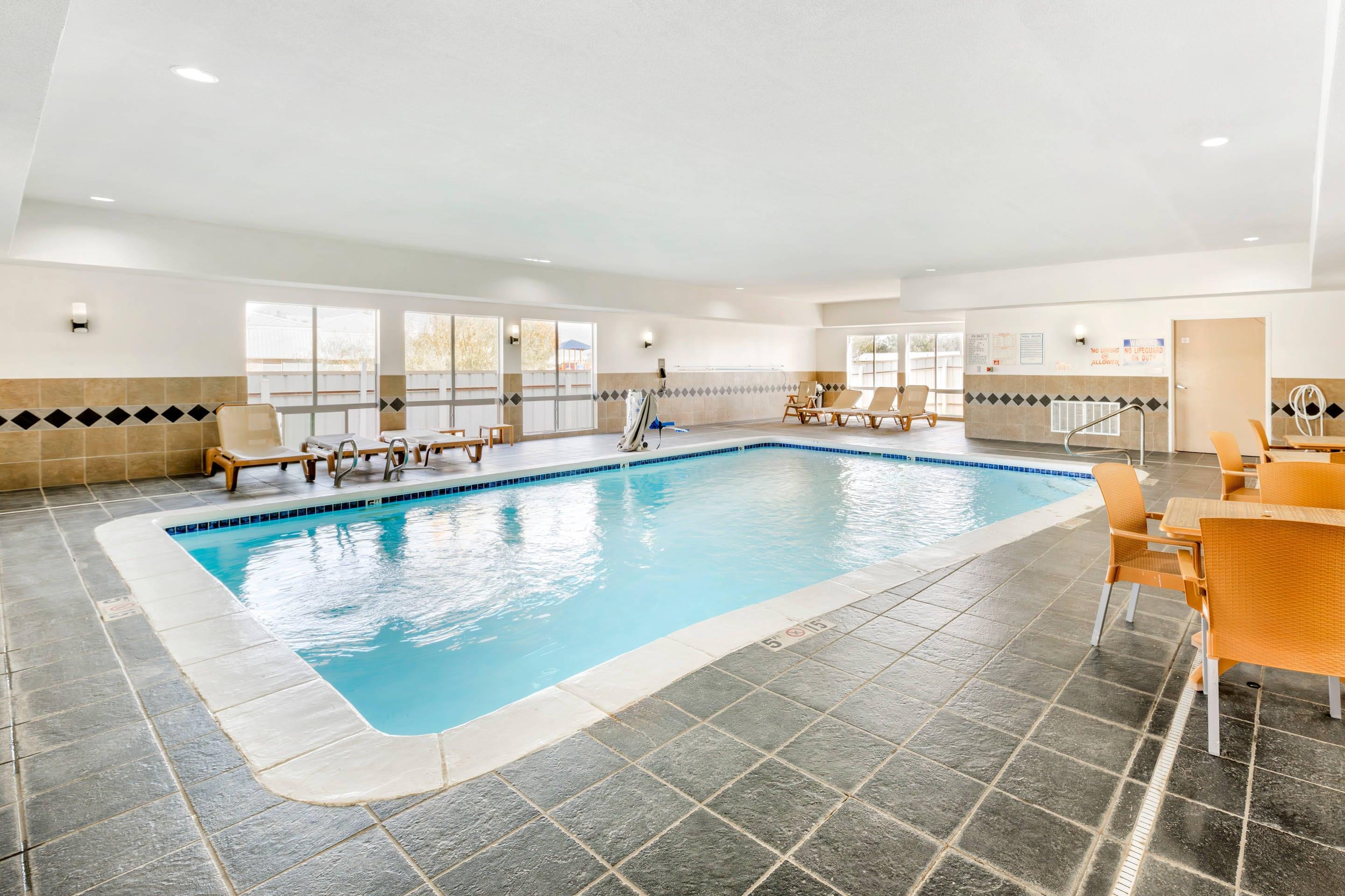 Indoor pool | Comfort Suites Pecos