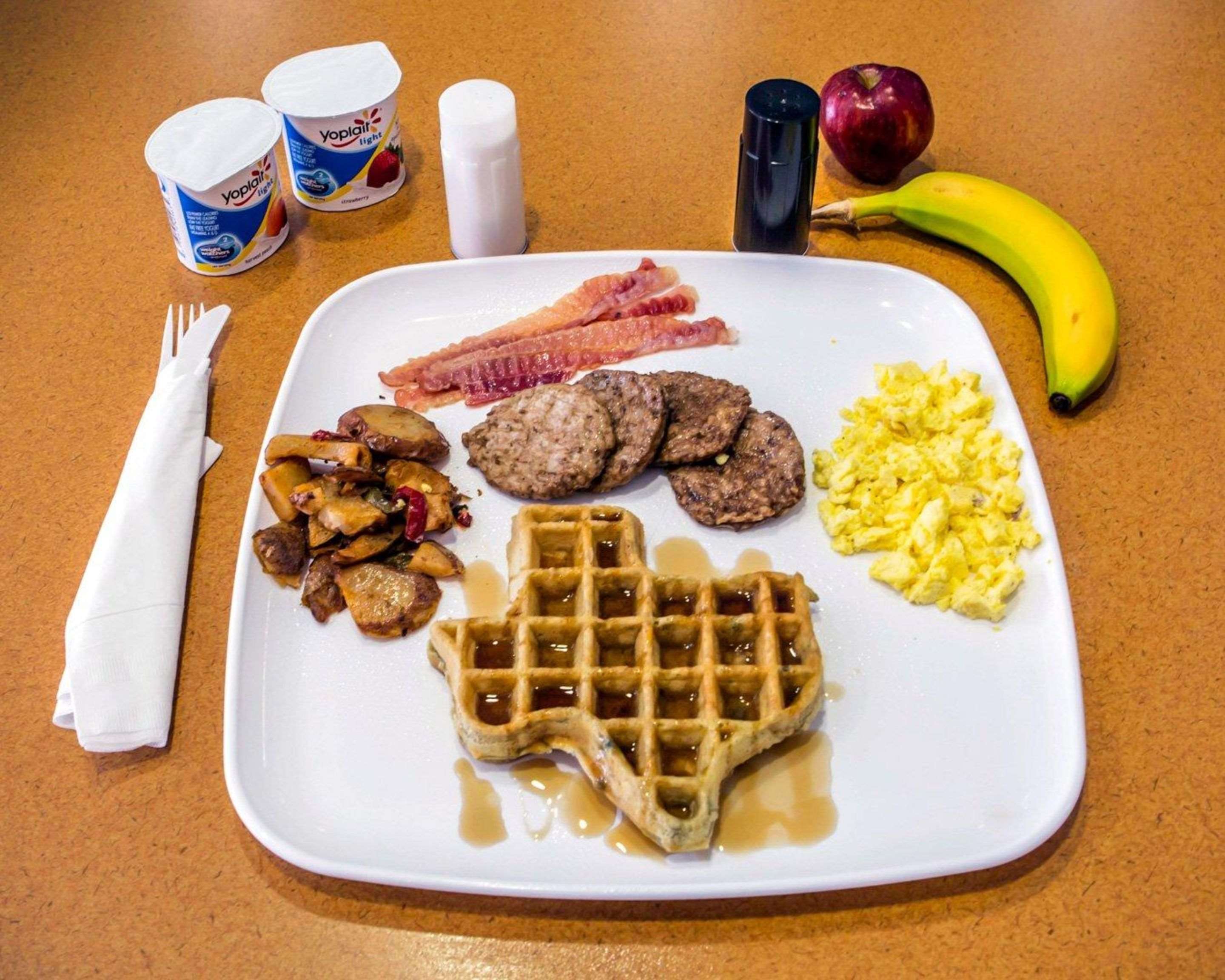 Enjoy breakfast in this spacious area