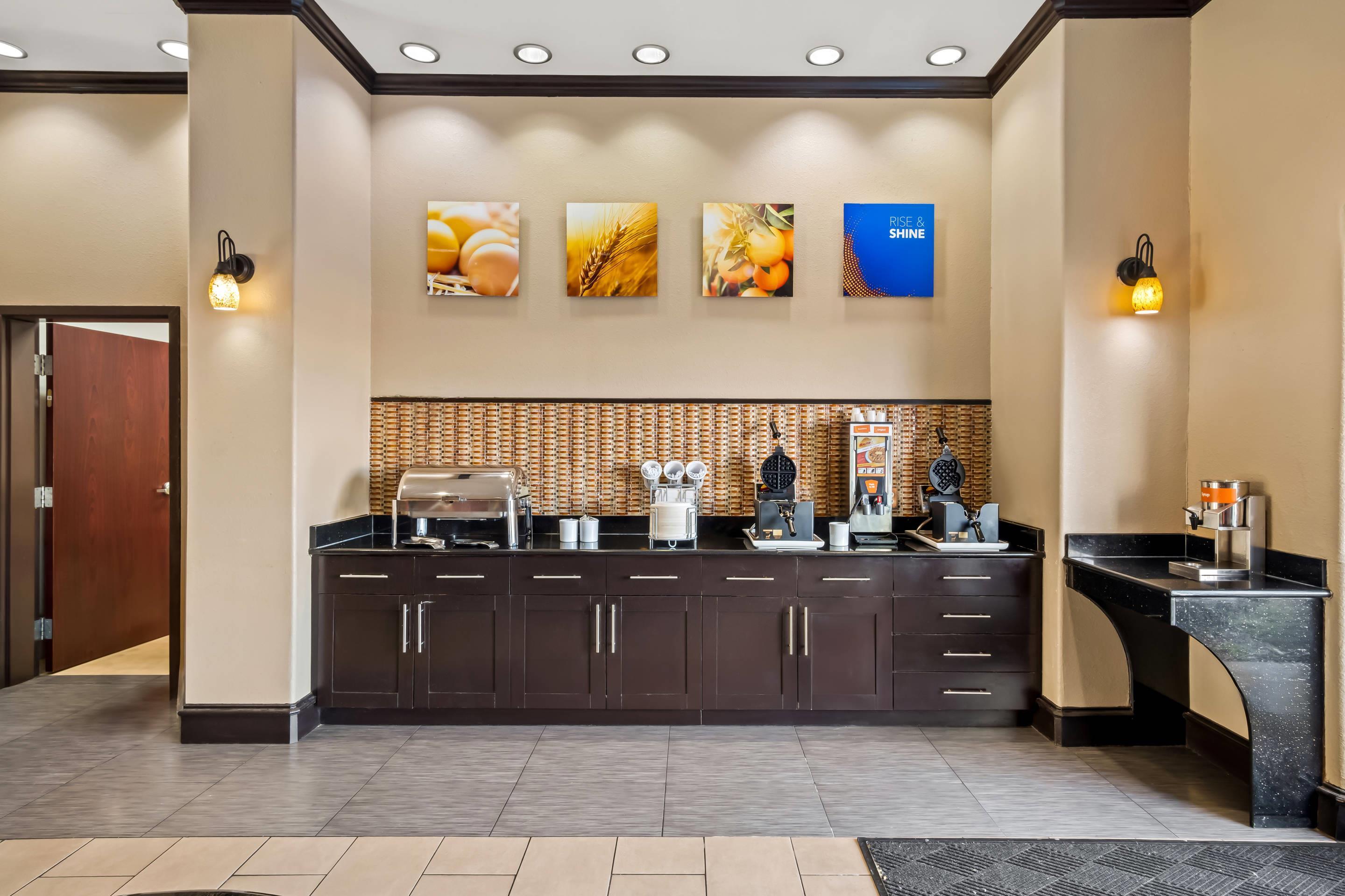Assorted breakfast items | Comfort Suites Waxahachie - Dallas